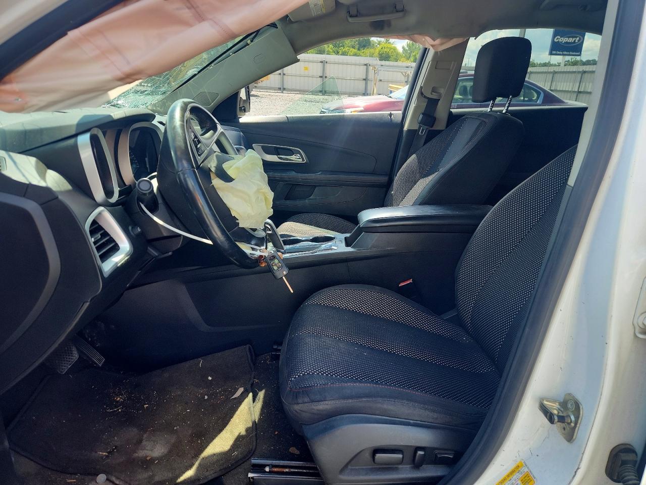 2011 Chevrolet Equinox Lt White vin: 2CNALDEC7B6237600