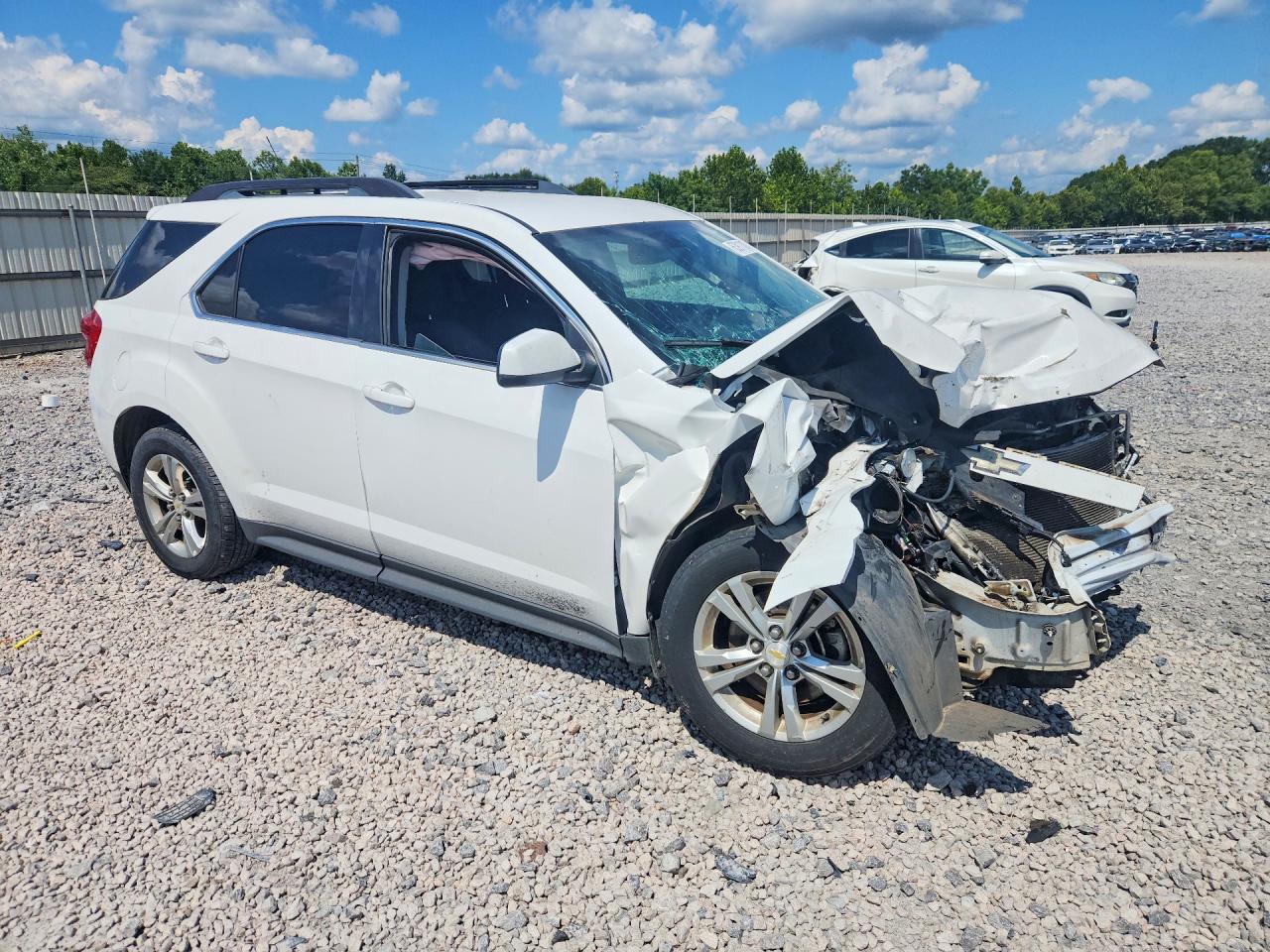 2011 Chevrolet Equinox Lt White vin: 2CNALDEC7B6237600