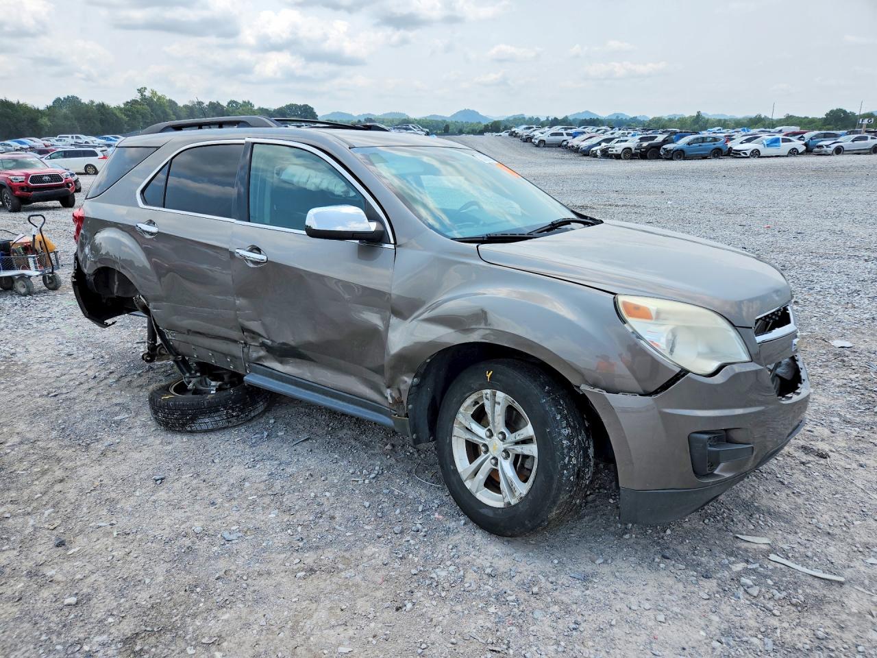 2011 Chevrolet Equinox Lt Gray vin: 2CNALDEC7B6322081