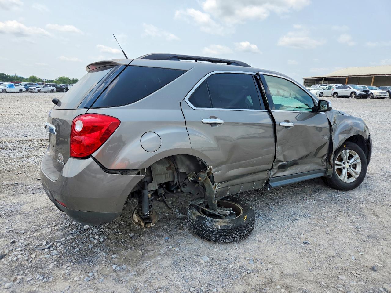 2011 Chevrolet Equinox Lt Gray vin: 2CNALDEC7B6322081