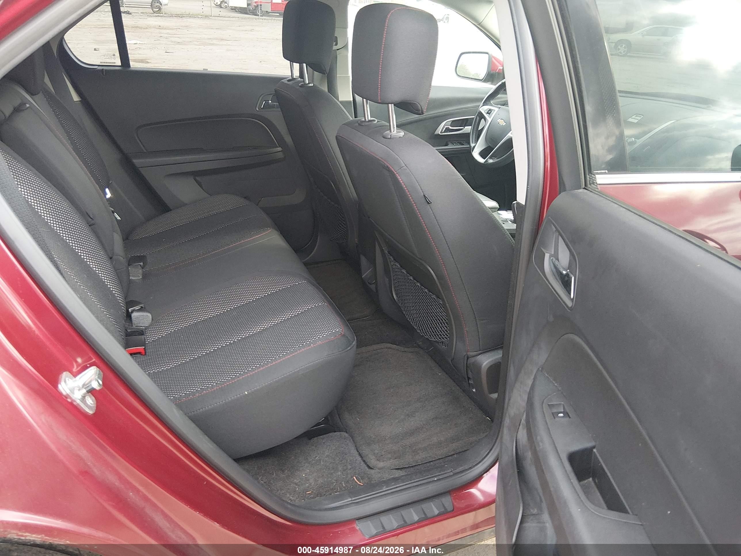 2011 Chevrolet Equinox Lt W/1lt Maroon vin: 2CNALDEC7B6323215