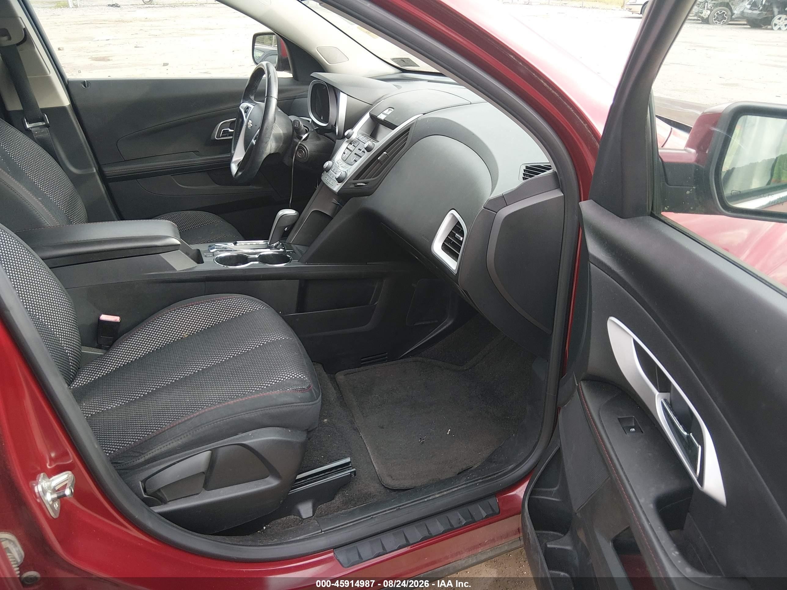 2011 Chevrolet Equinox Lt W/1lt Maroon vin: 2CNALDEC7B6323215