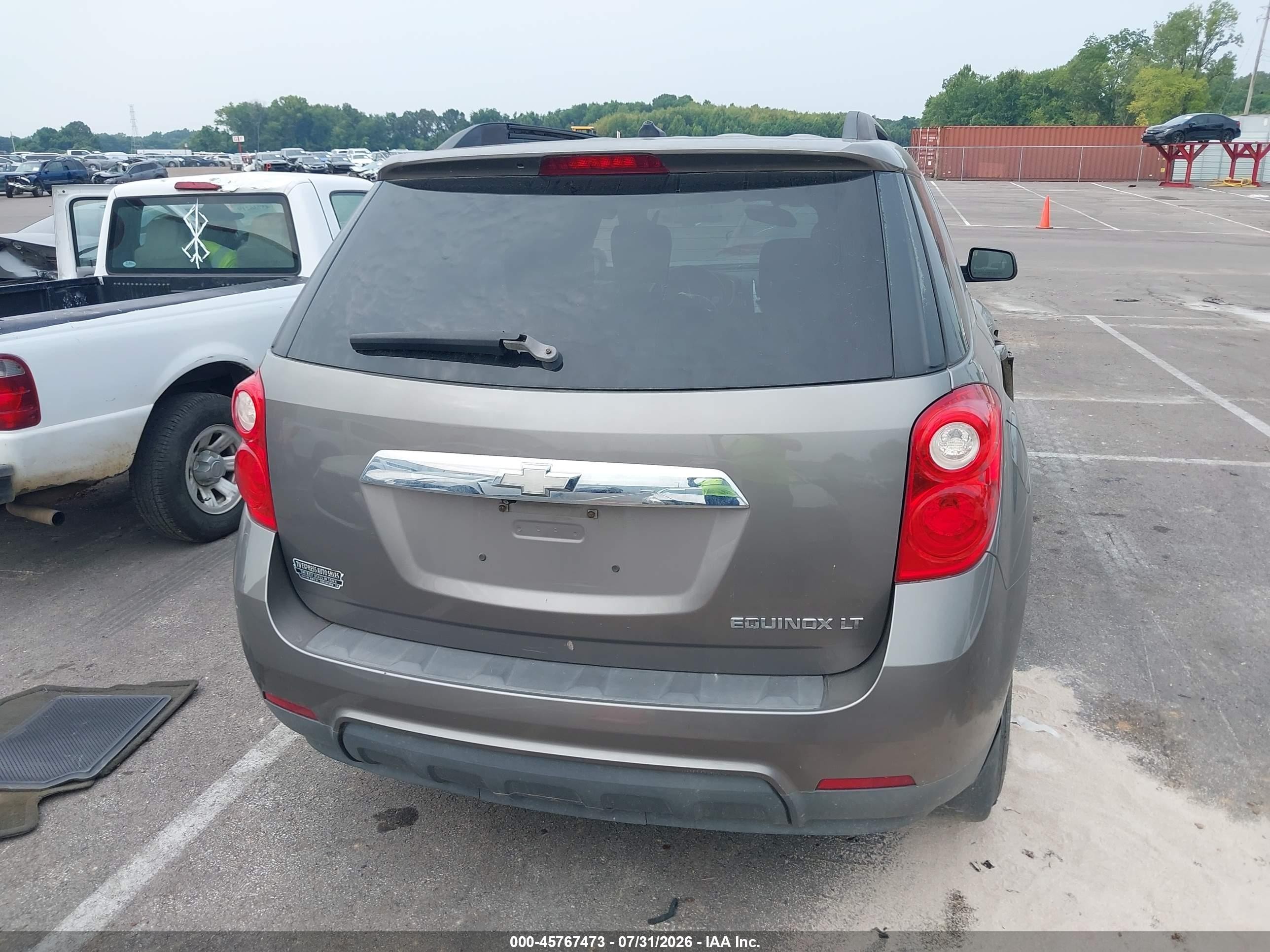 2011 Chevrolet Equinox 1lt Brown vin: 2CNALDEC7B6367067