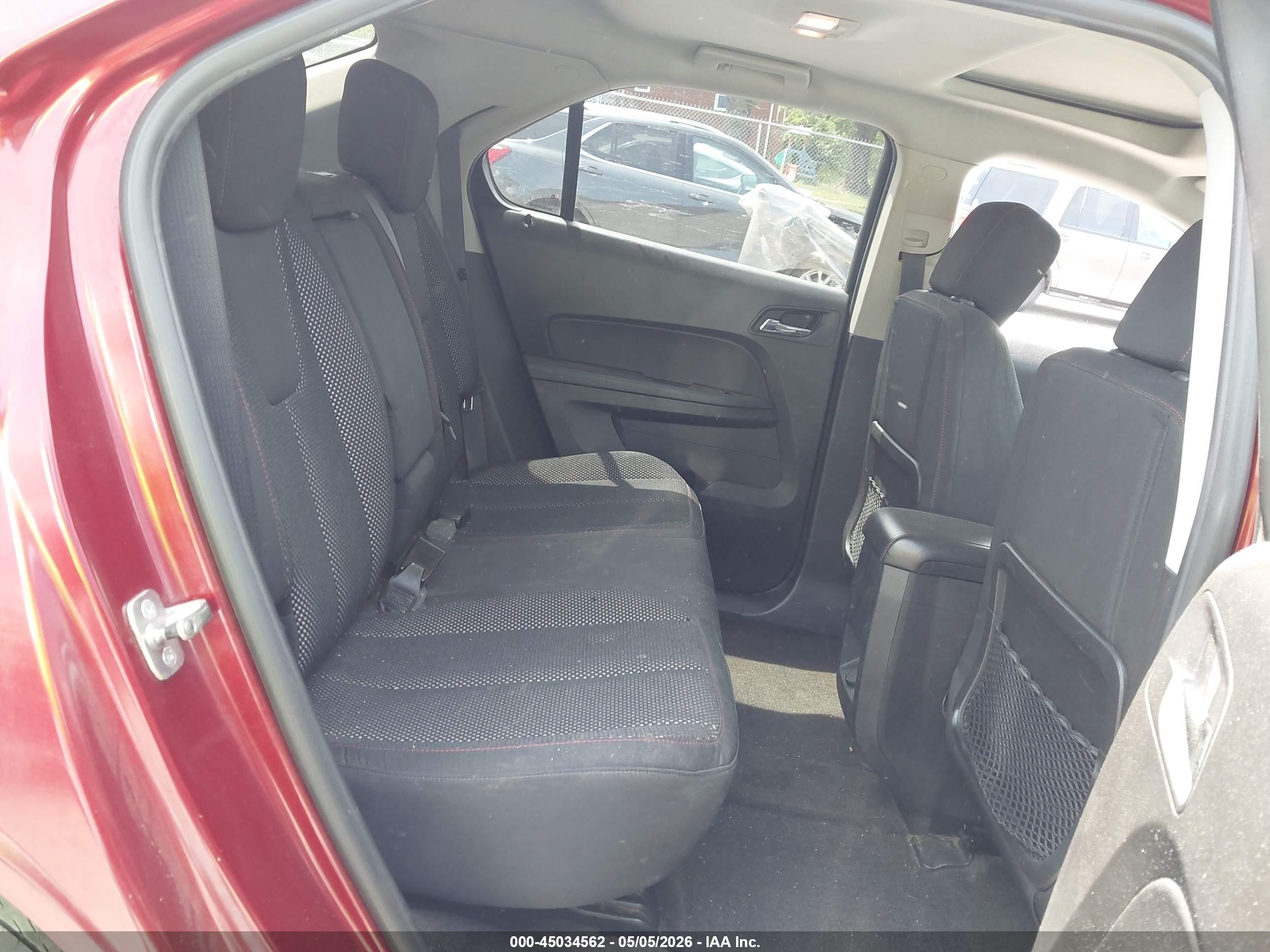 2011 Chevrolet Equinox 1lt Красный vin: 2CNALDEC7B6394544