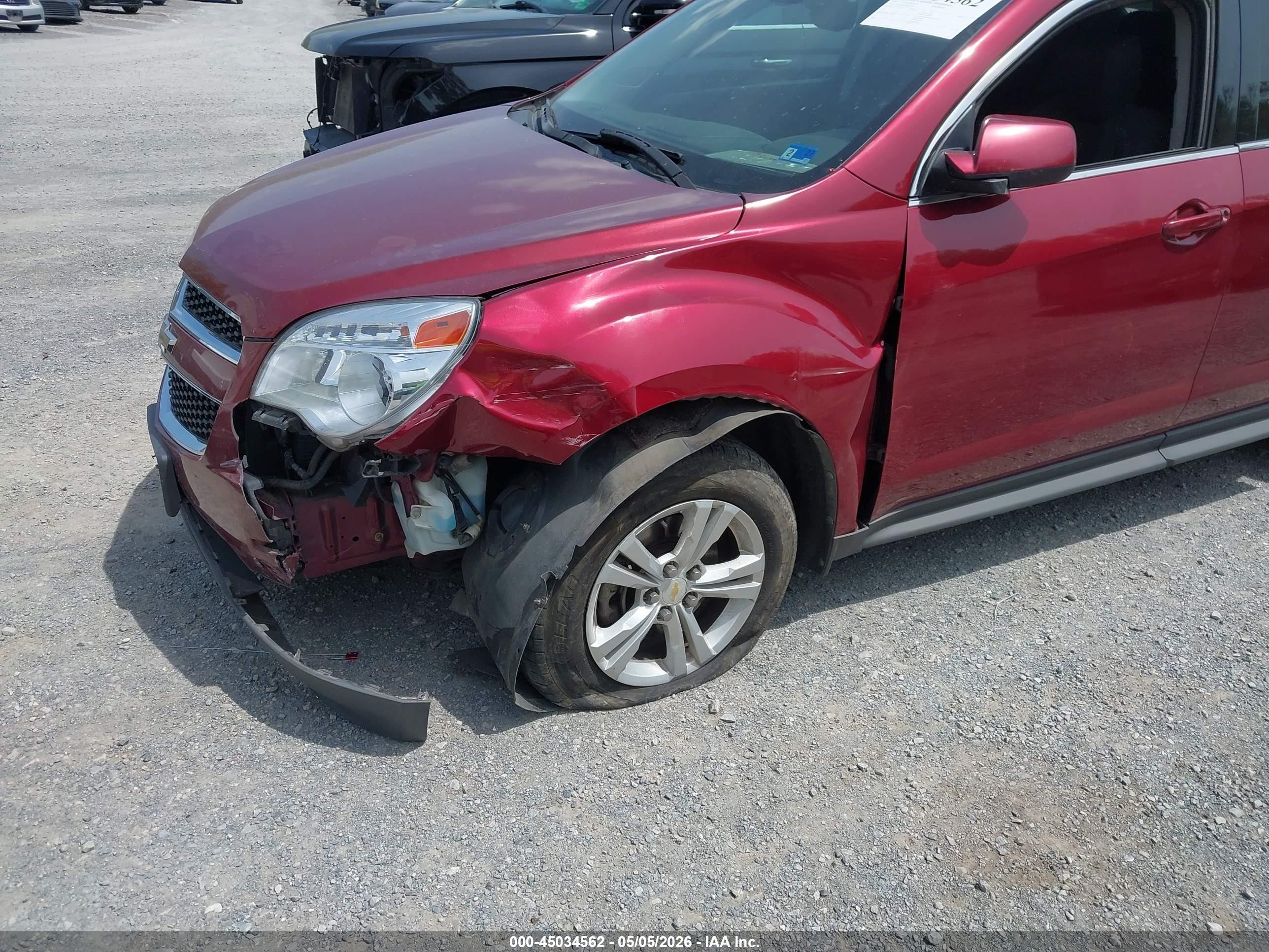 2011 Chevrolet Equinox 1lt Красный vin: 2CNALDEC7B6394544