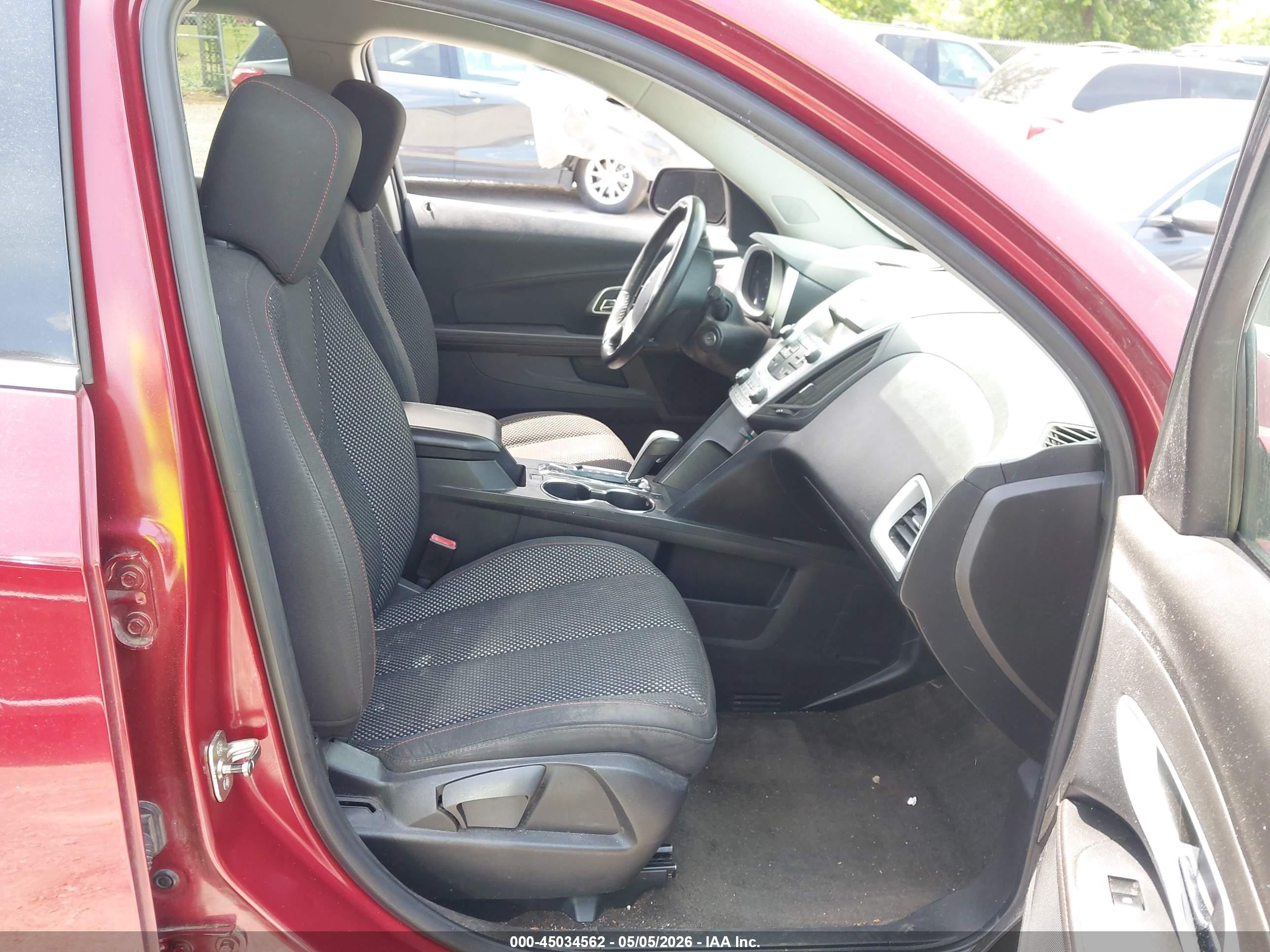 2011 Chevrolet Equinox 1lt Красный vin: 2CNALDEC7B6394544