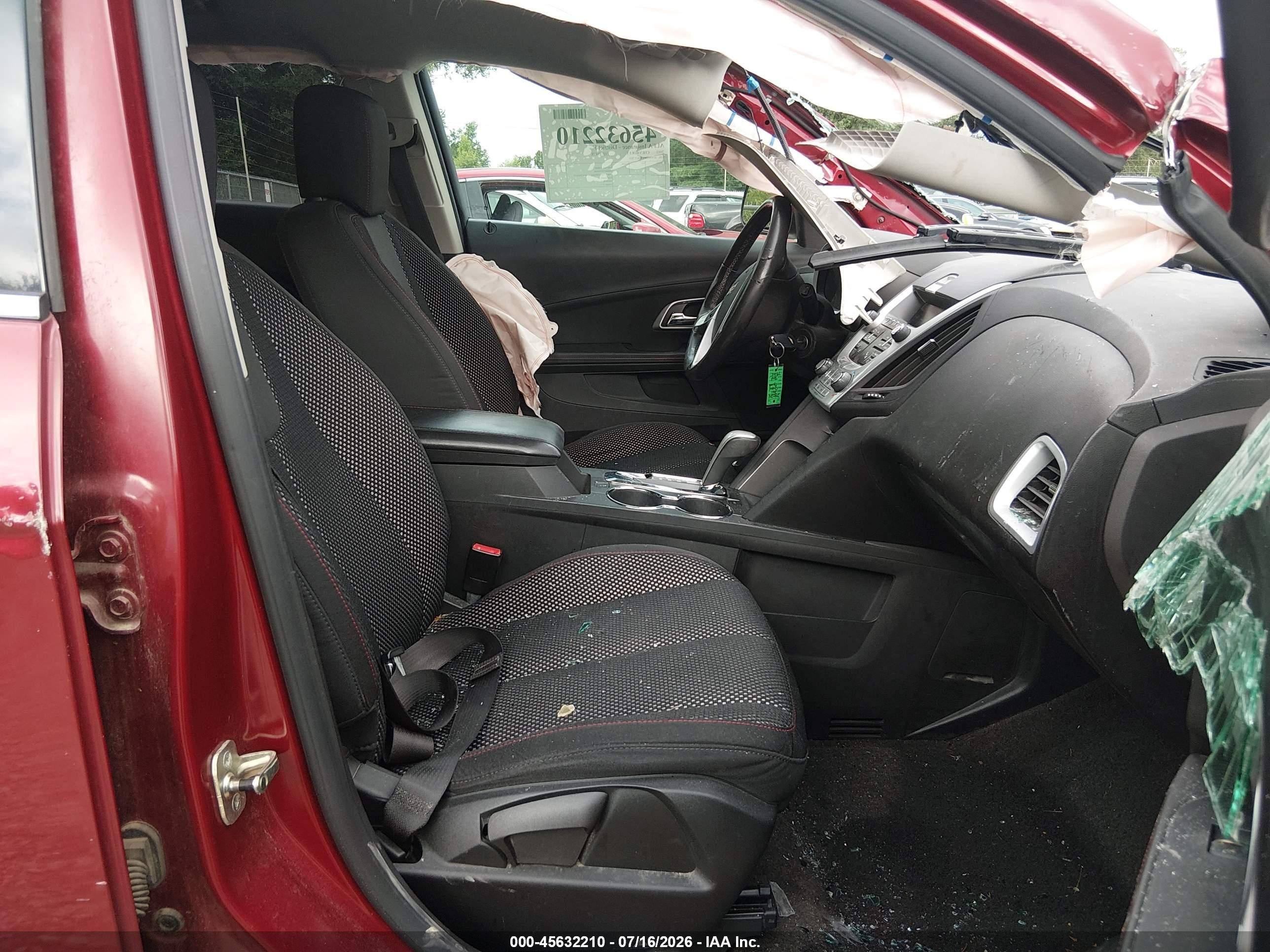 2011 Chevrolet Equinox Lt W/1lt Красный vin: 2CNALDEC8B6217825