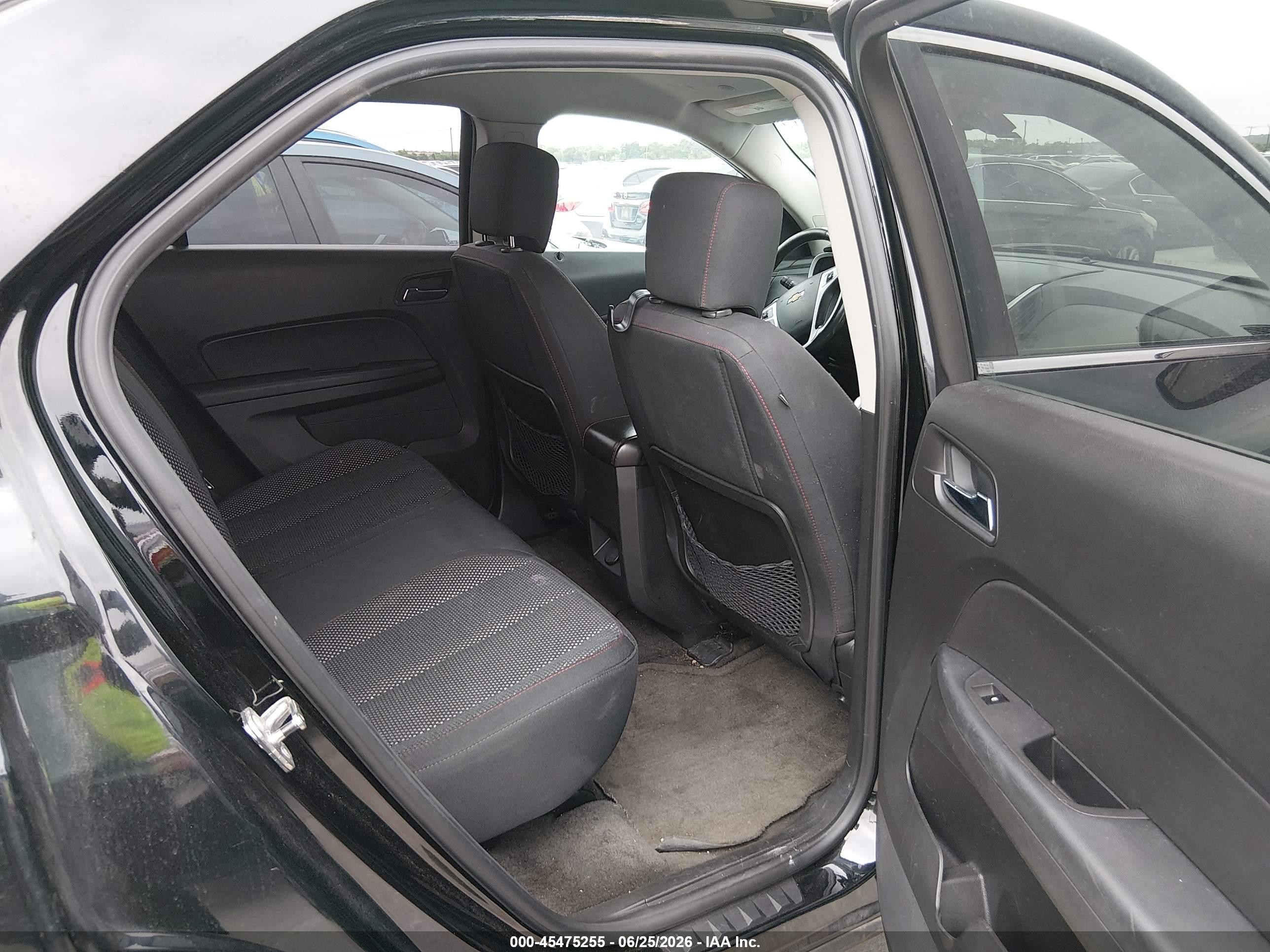 2011 Chevrolet Equinox Lt W/1lt Black vin: 2CNALDEC8B6379454