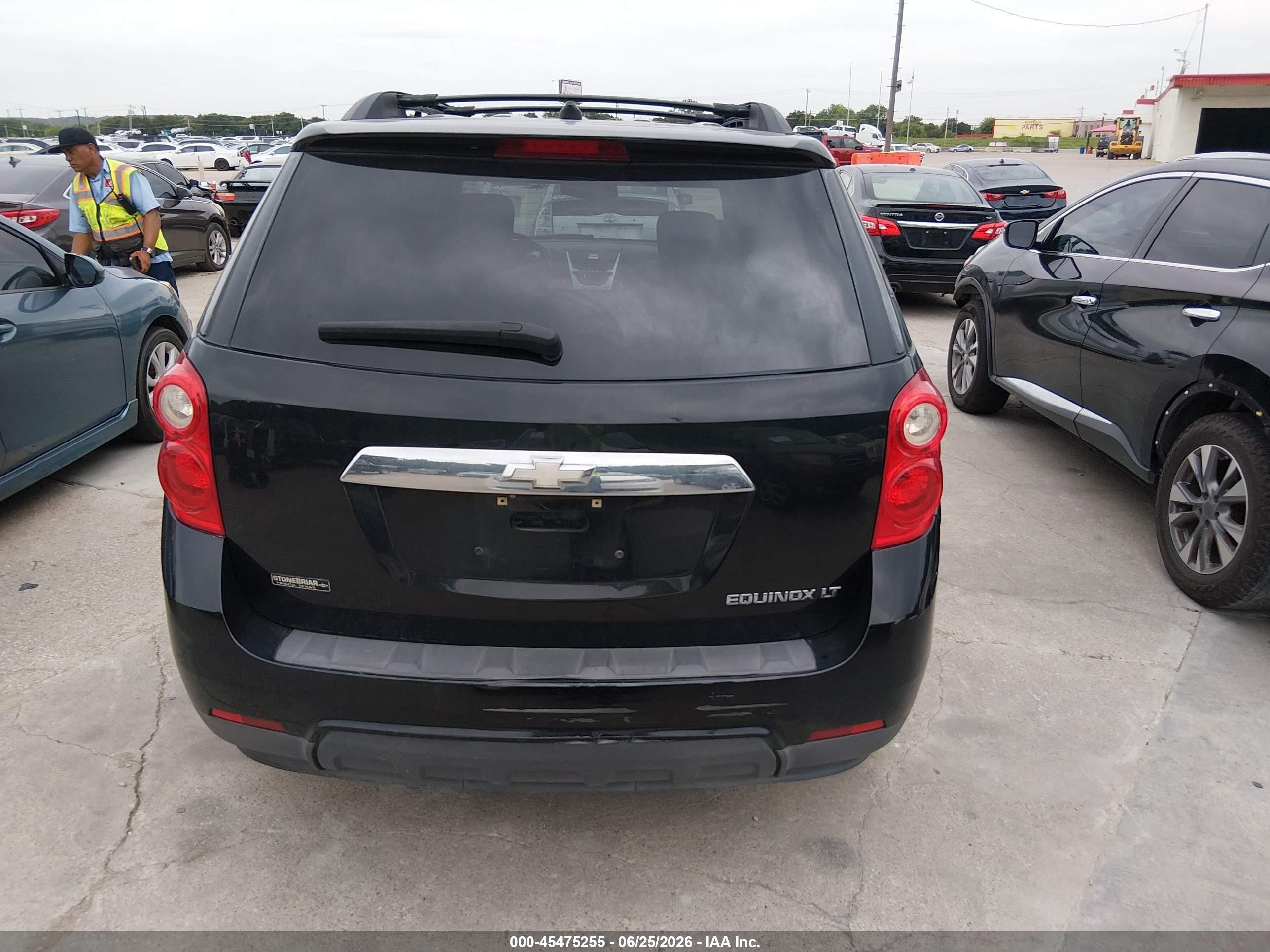 2011 Chevrolet Equinox Lt W/1lt Black vin: 2CNALDEC8B6379454