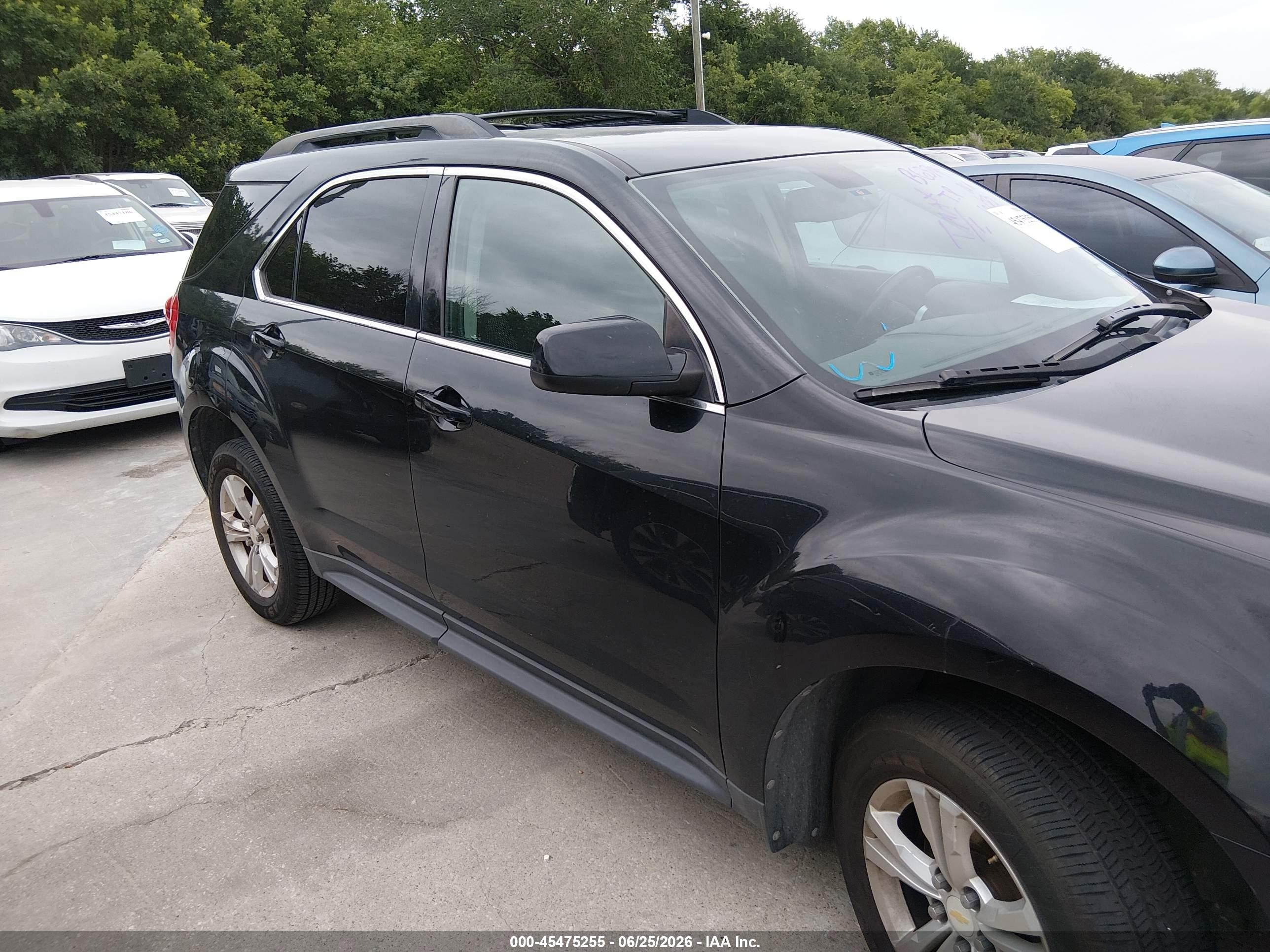 2011 Chevrolet Equinox Lt W/1lt Black vin: 2CNALDEC8B6379454