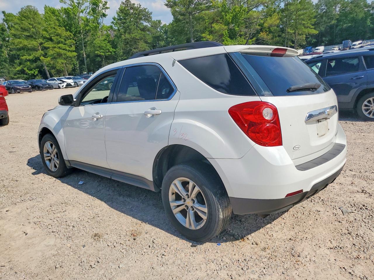 2011 Chevrolet Equinox Lt White vin: 2CNALDEC8B6437739