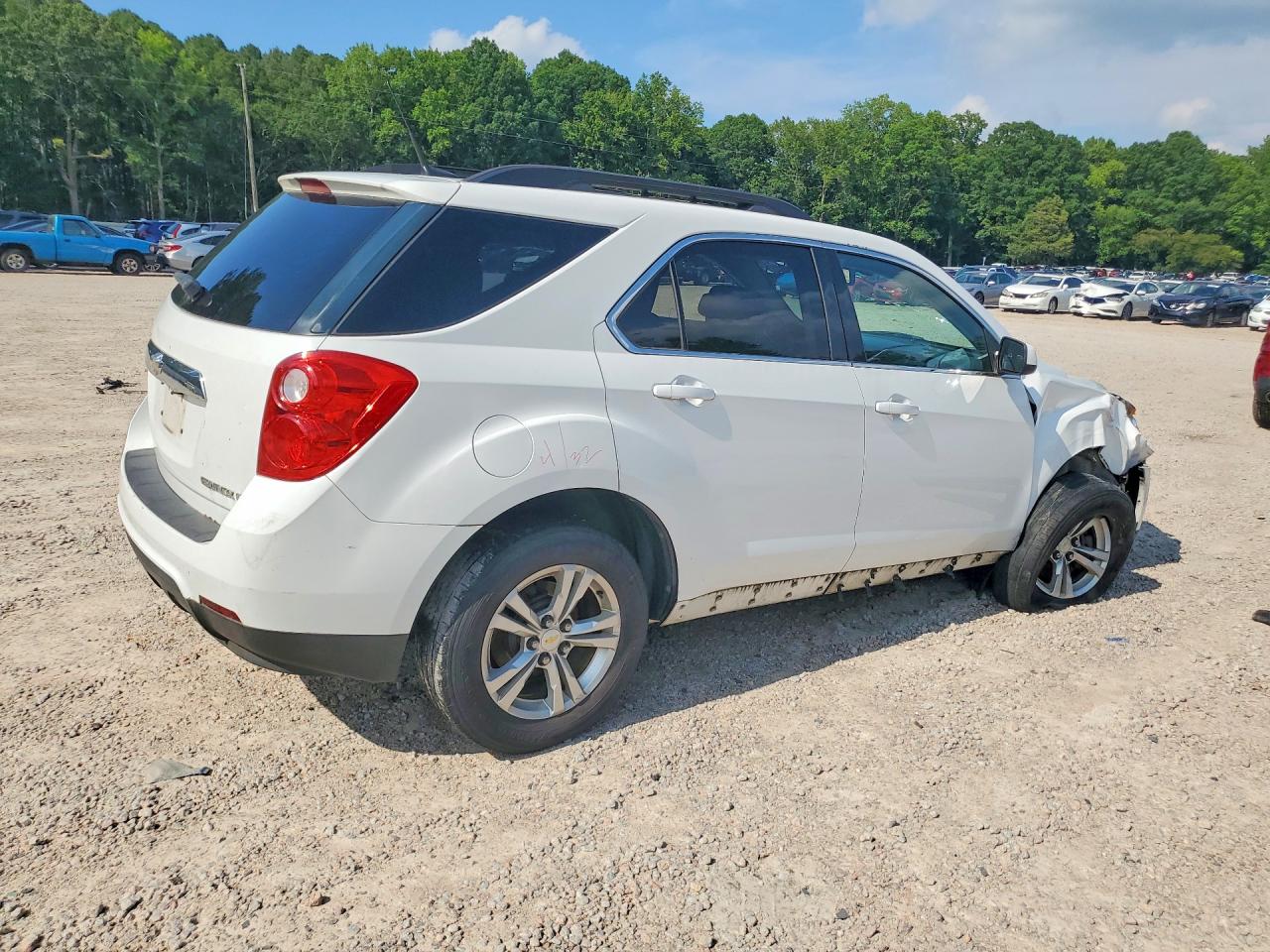 2011 Chevrolet Equinox Lt White vin: 2CNALDEC8B6437739