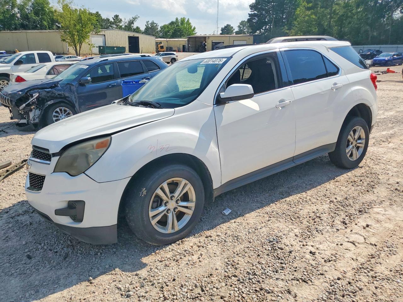 2011 Chevrolet Equinox Lt White vin: 2CNALDEC8B6437739