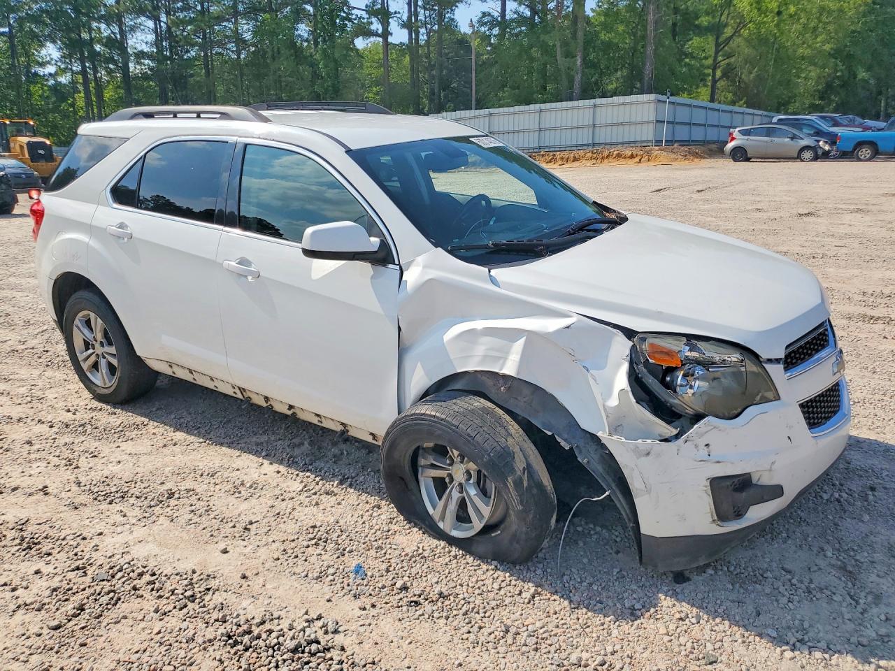 2011 Chevrolet Equinox Lt White vin: 2CNALDEC8B6437739
