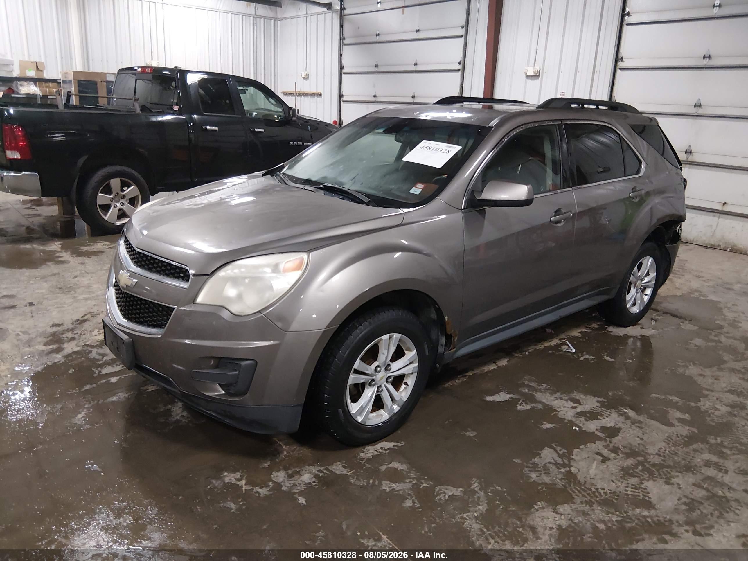 2011 Chevrolet Equinox Lt W/1lt Коричневый vin: 2CNALDEC8B6443511