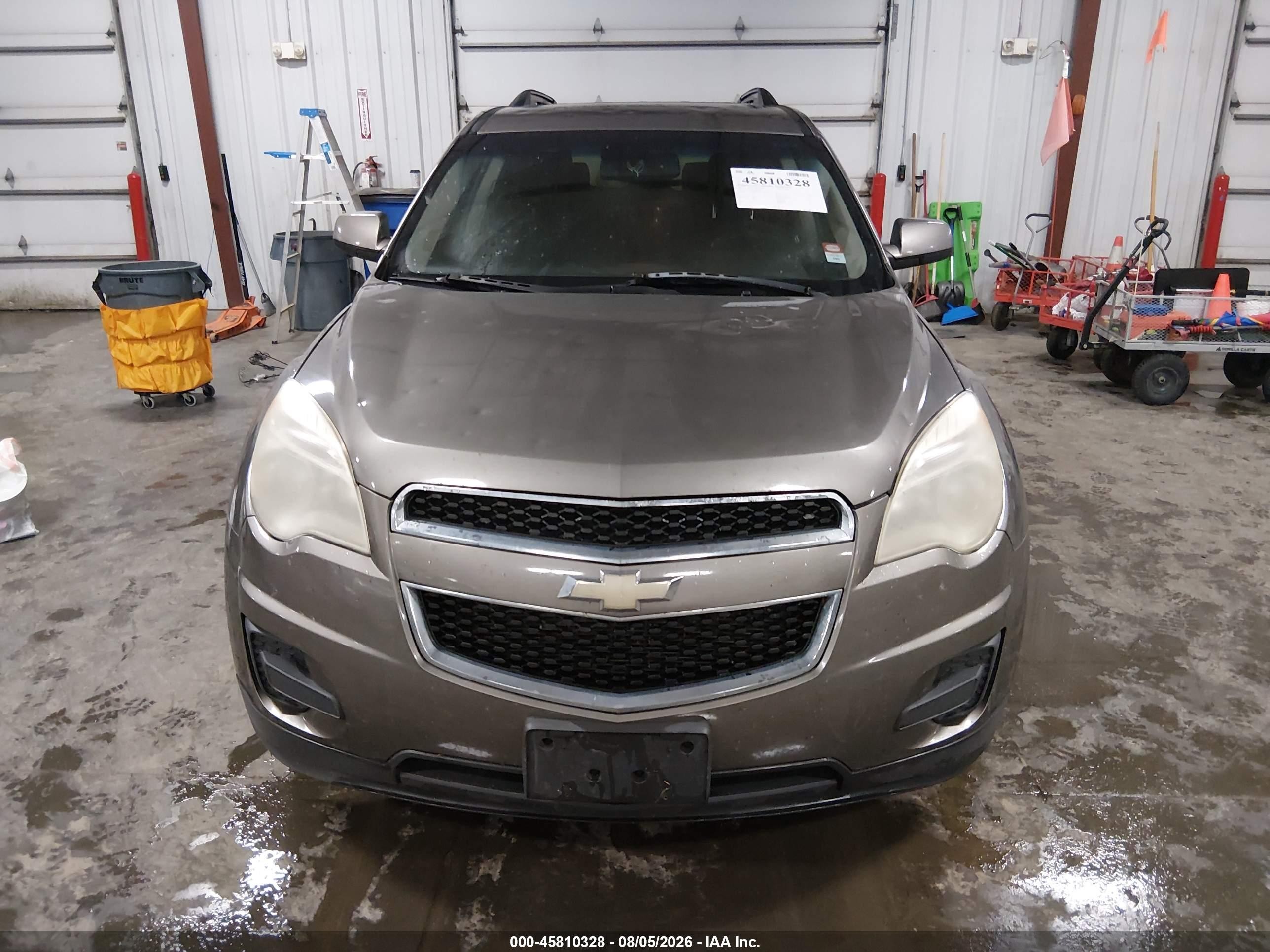 2011 Chevrolet Equinox Lt W/1lt Коричневый vin: 2CNALDEC8B6443511