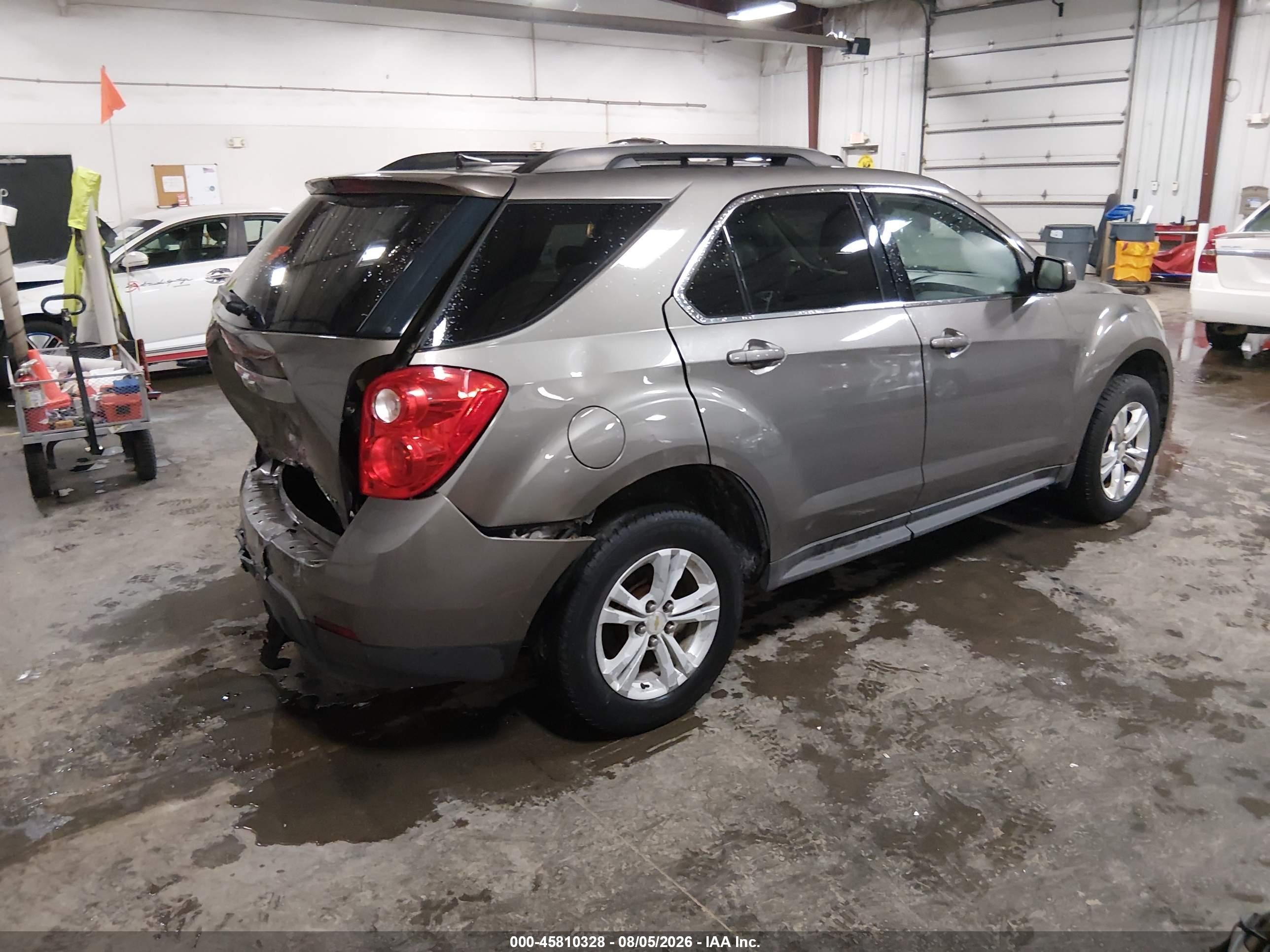 2011 Chevrolet Equinox Lt W/1lt Коричневый vin: 2CNALDEC8B6443511