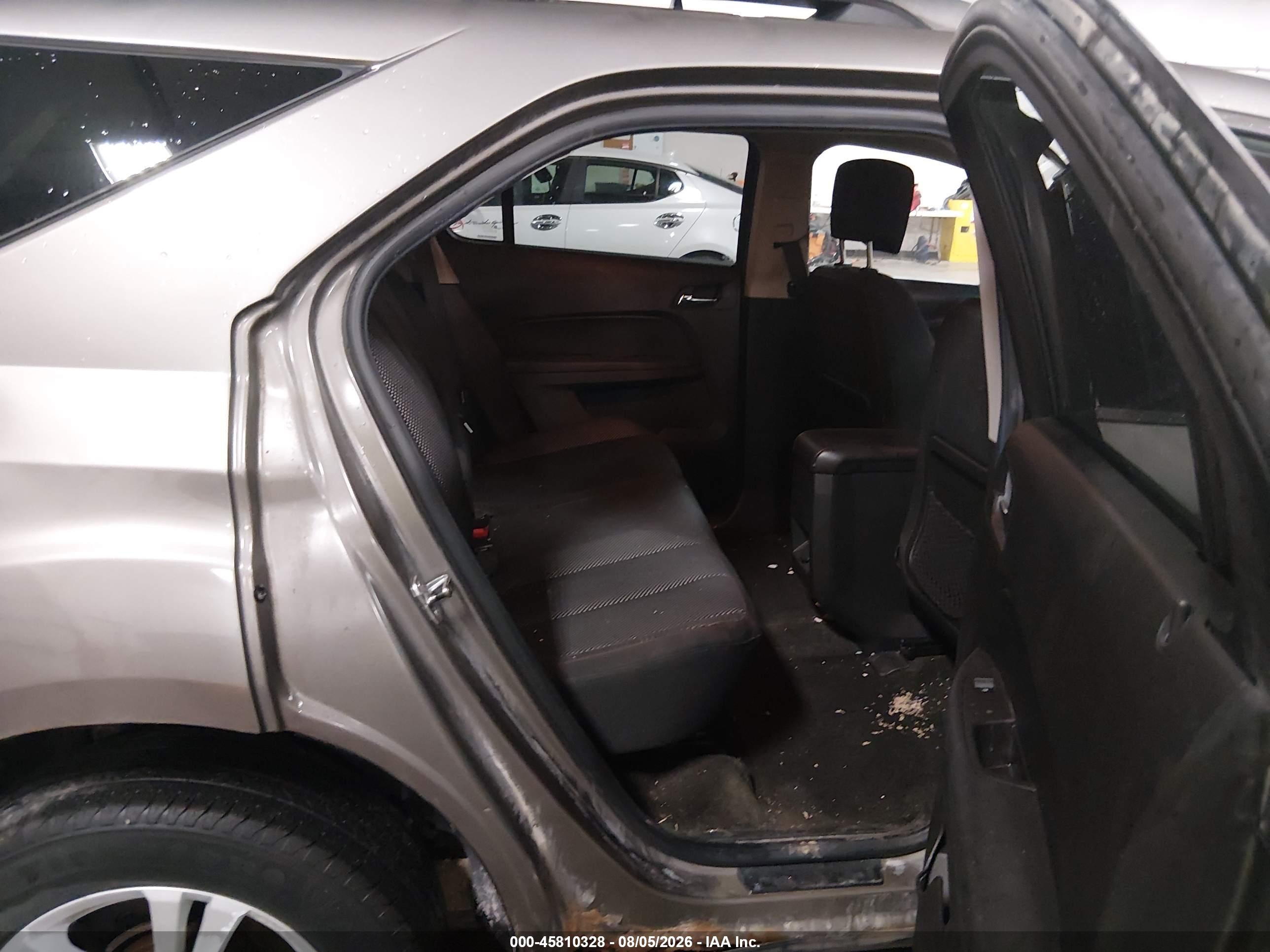 2011 Chevrolet Equinox Lt W/1lt Коричневый vin: 2CNALDEC8B6443511