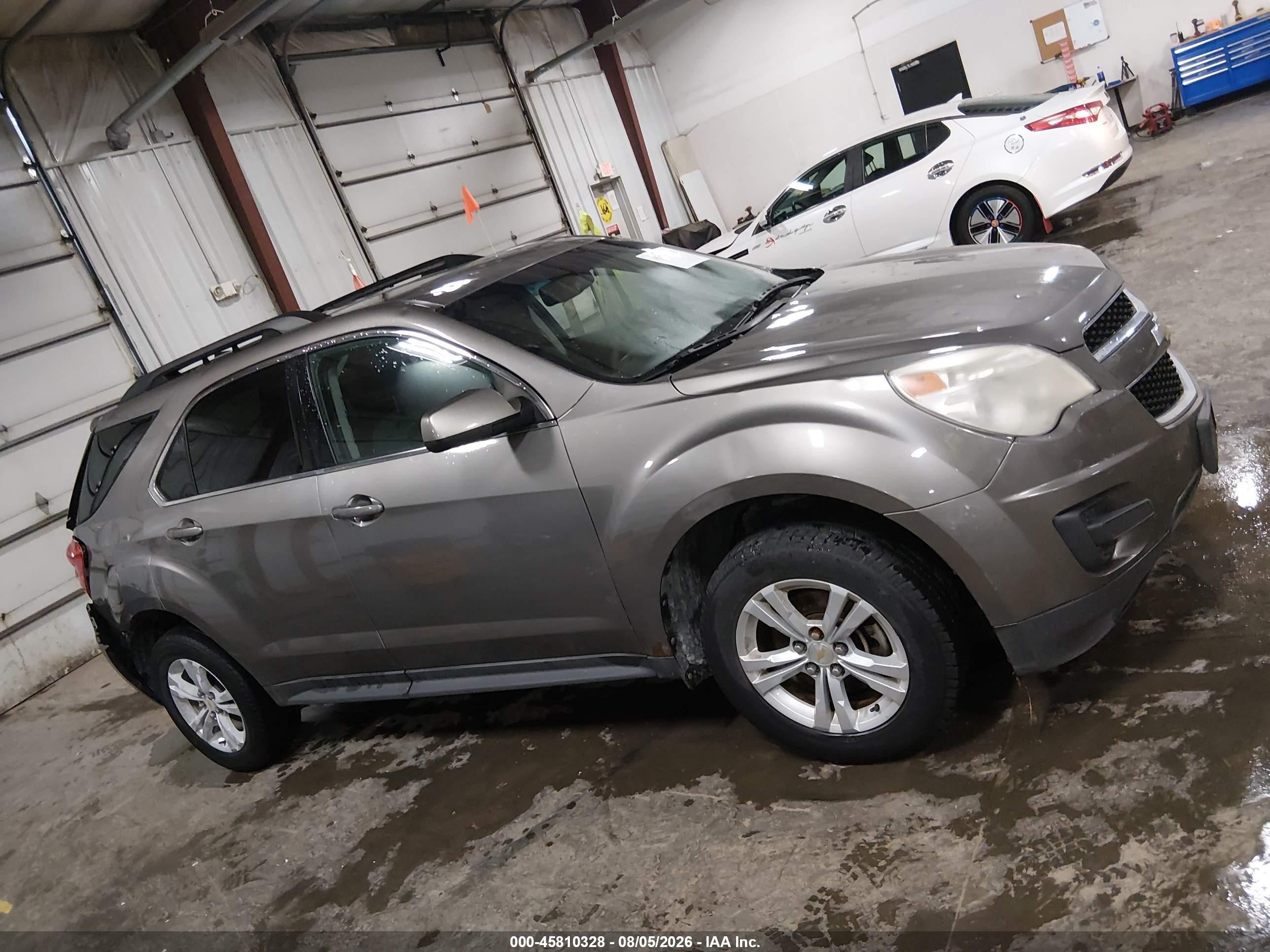 2011 Chevrolet Equinox Lt W/1lt Коричневый vin: 2CNALDEC8B6443511