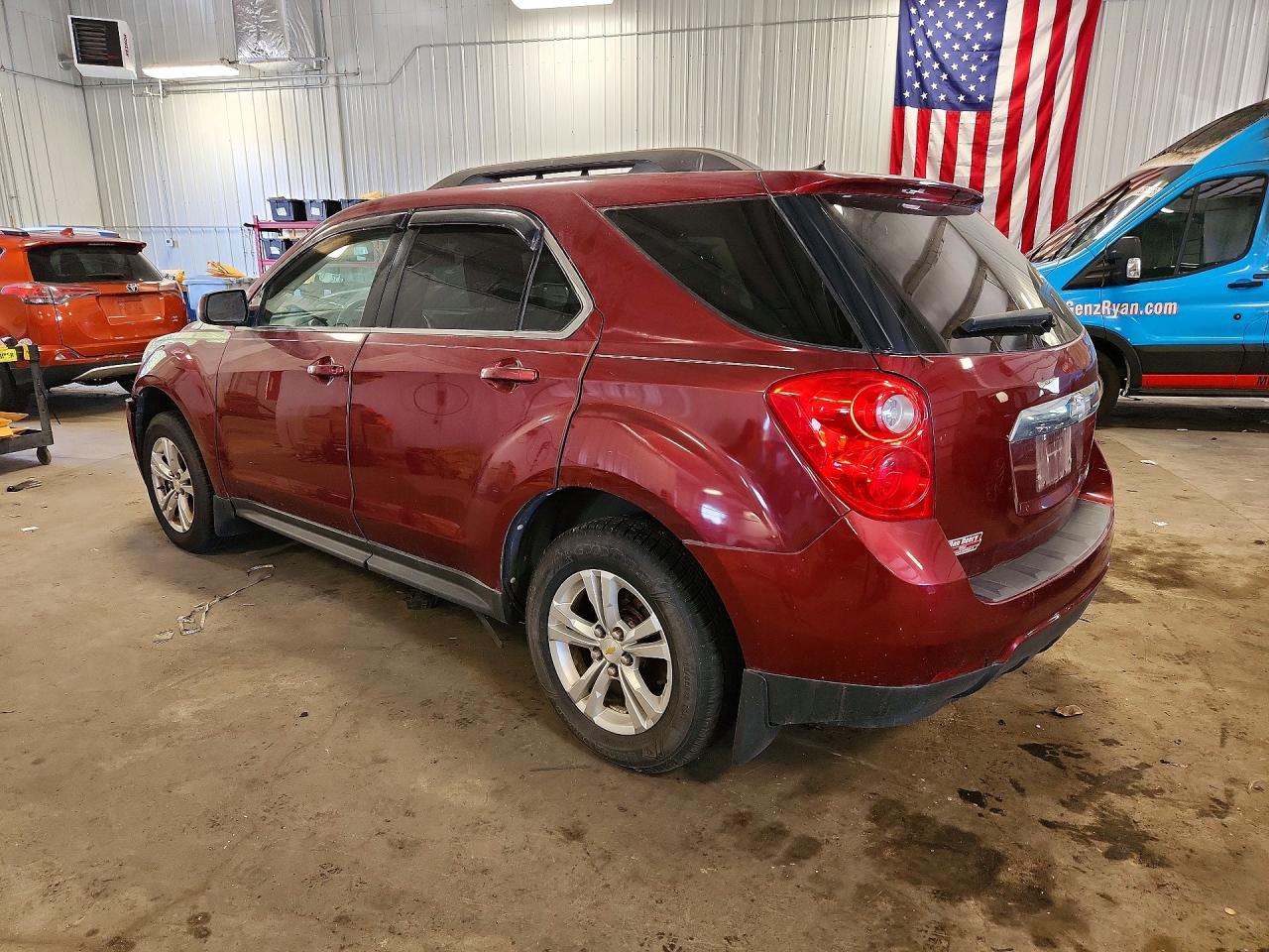 2011 Chevrolet Equinox Lt Бордовый vin: 2CNALDEC9B6214383