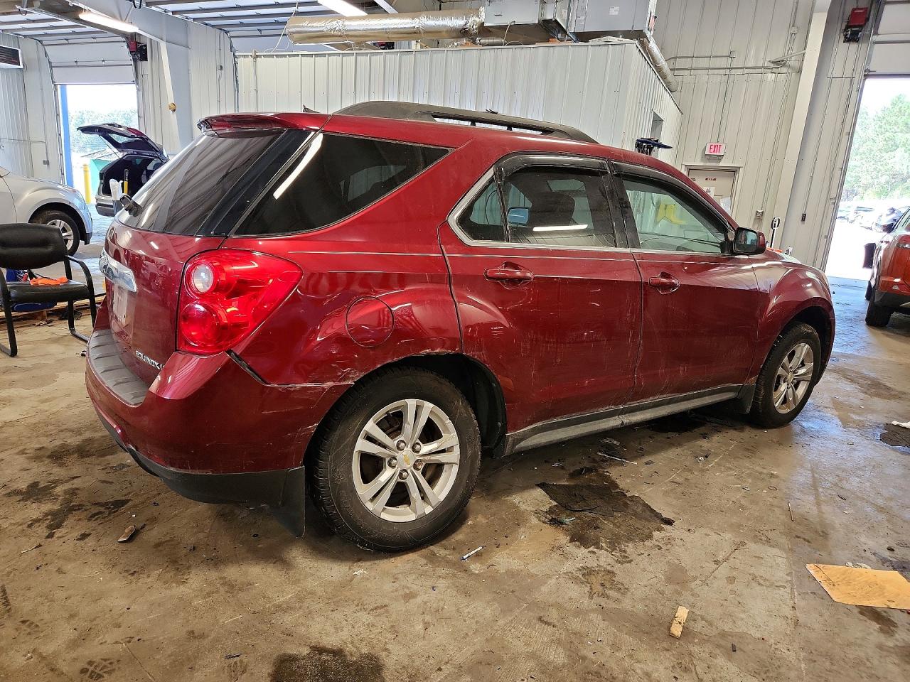 2011 Chevrolet Equinox Lt Бордовый vin: 2CNALDEC9B6214383