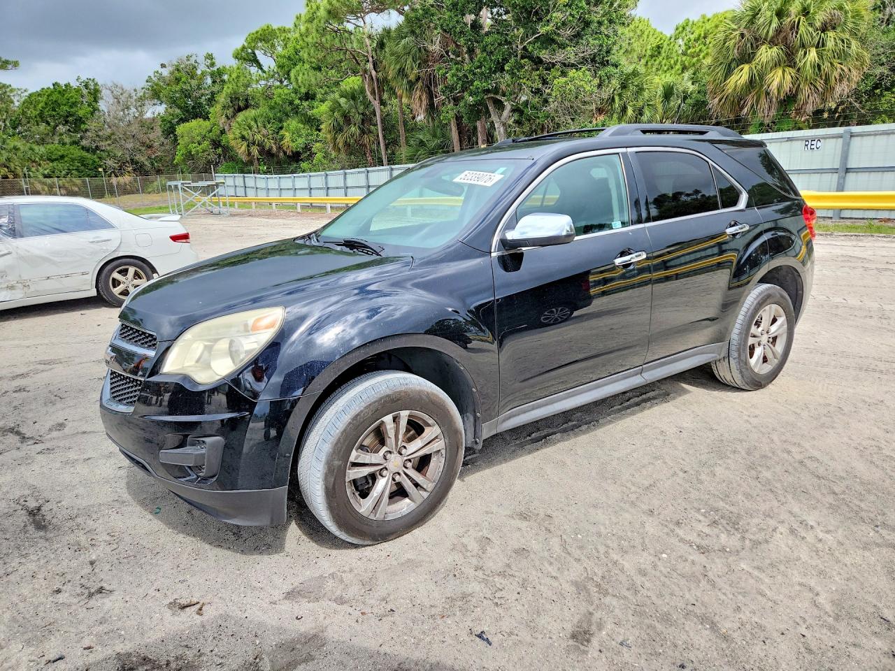 2011 Chevrolet Equinox Lt Black vin: 2CNALDEC9B6300941