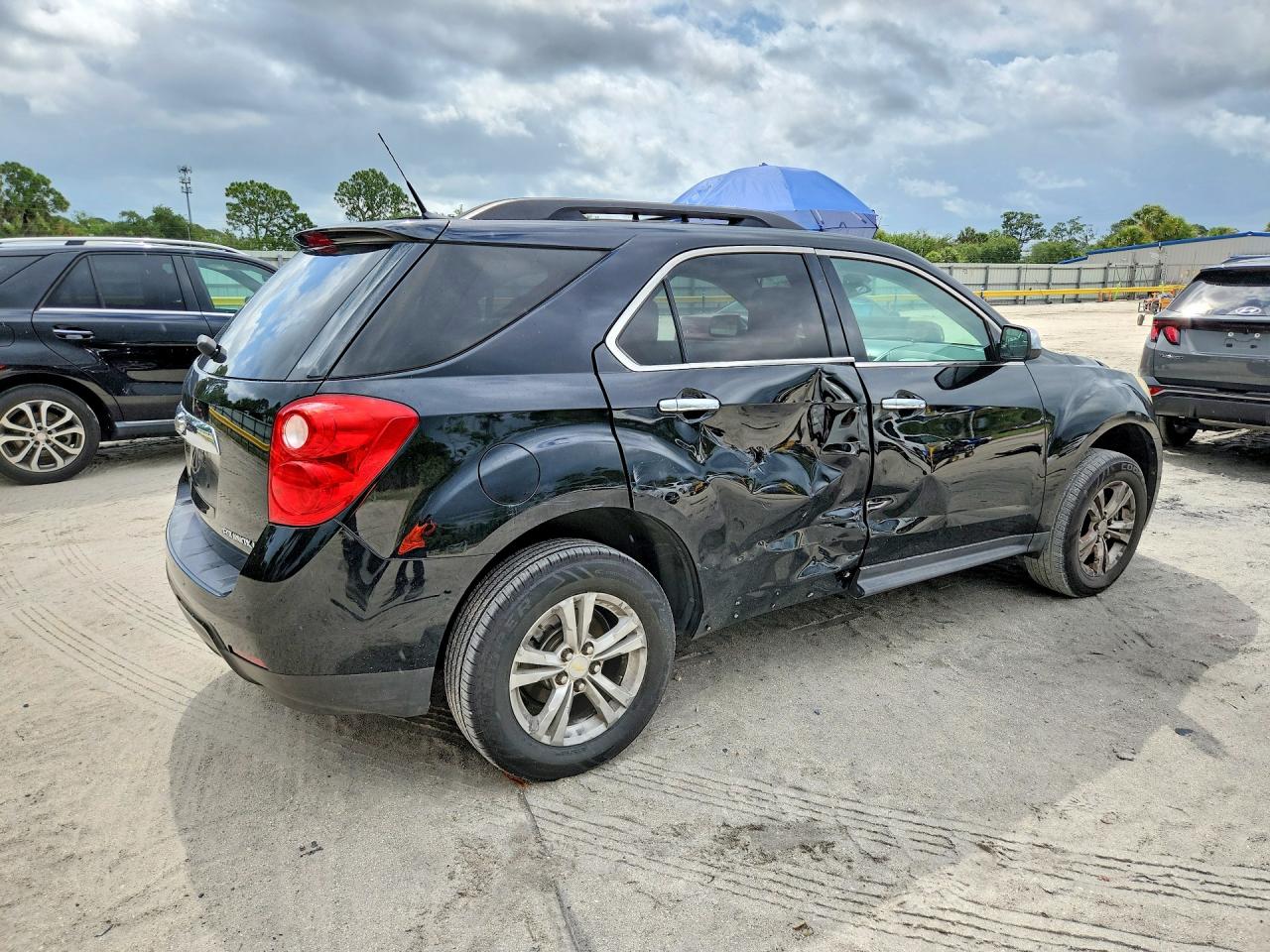 2011 Chevrolet Equinox Lt Black vin: 2CNALDEC9B6300941