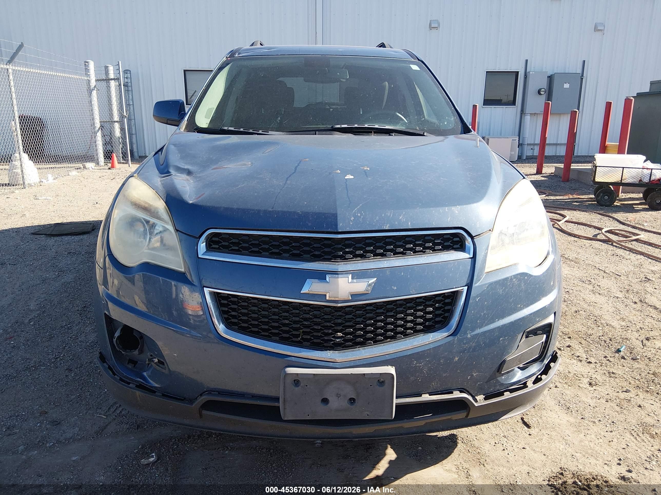 2011 Chevrolet Equinox 1lt Blue vin: 2CNALDEC9B6360234