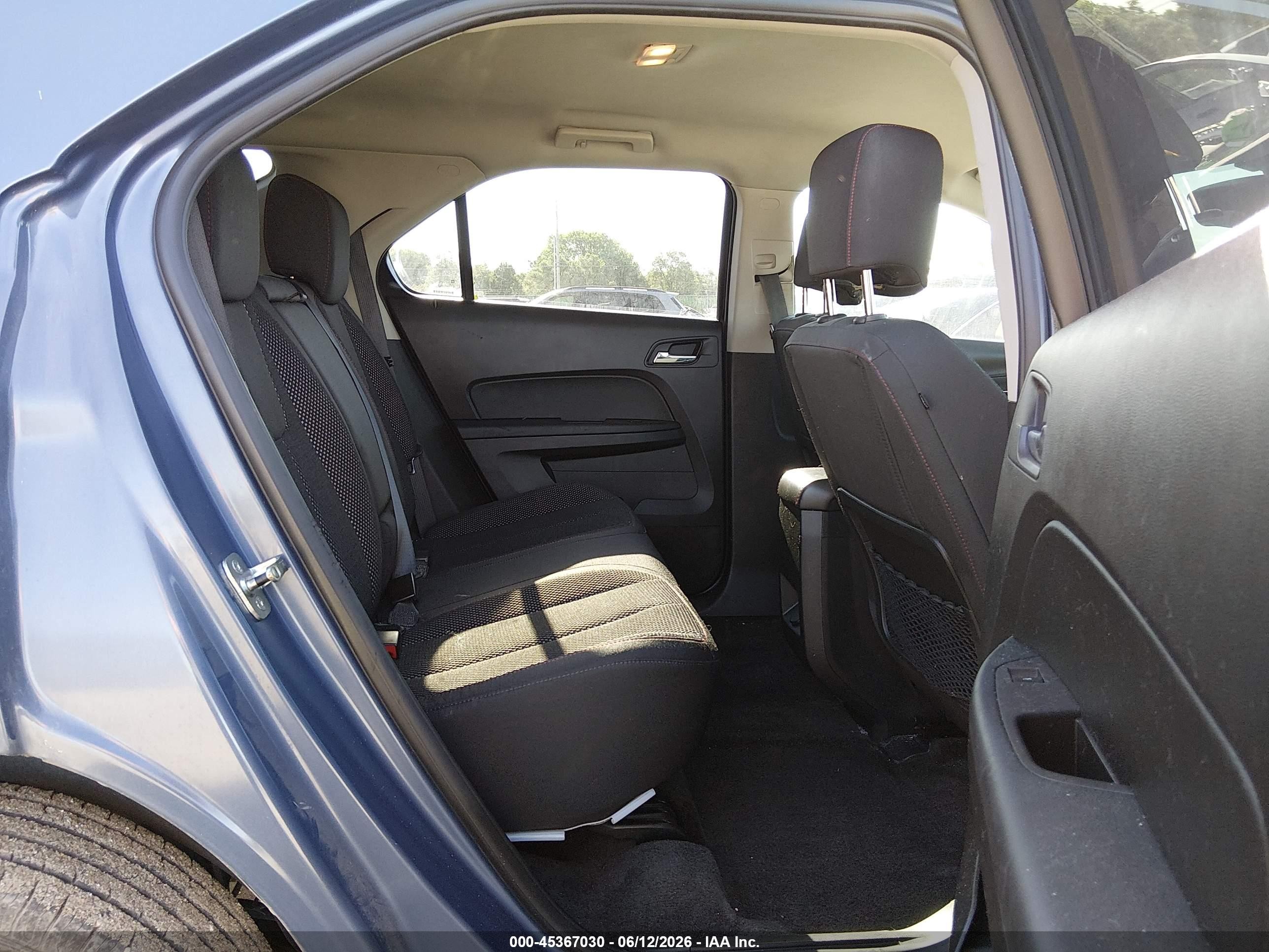 2011 Chevrolet Equinox 1lt Blue vin: 2CNALDEC9B6360234