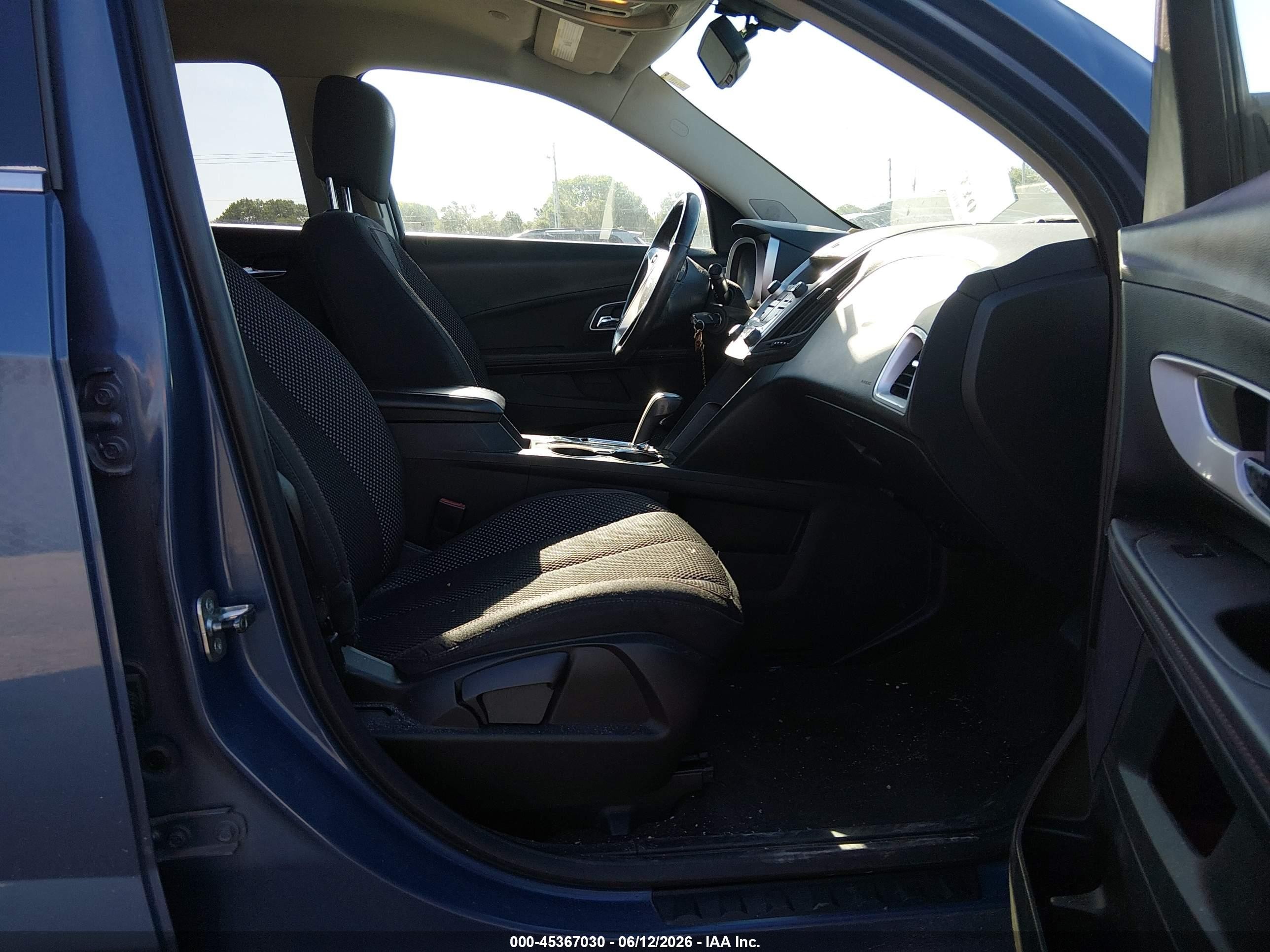 2011 Chevrolet Equinox 1lt Blue vin: 2CNALDEC9B6360234