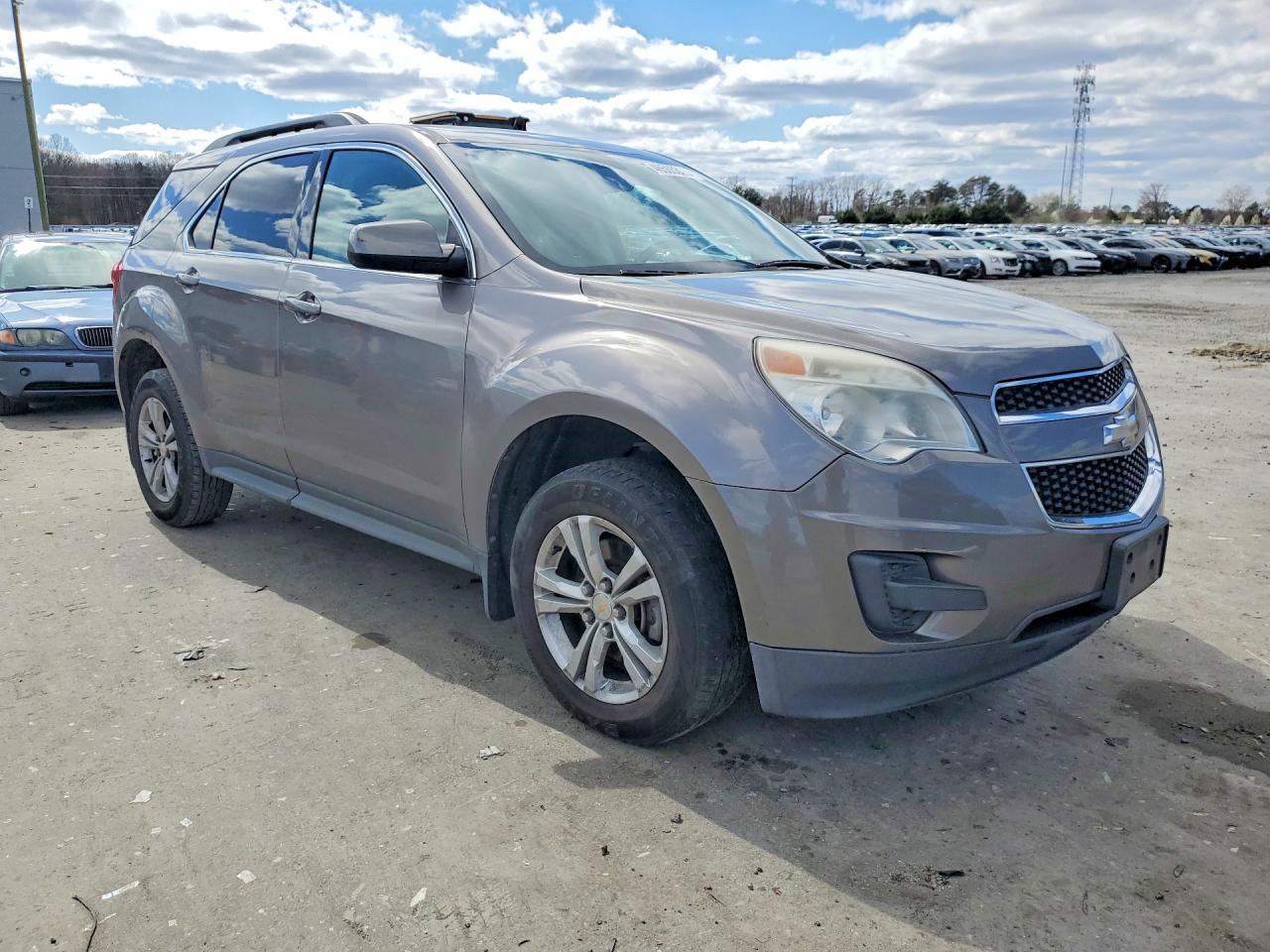 2011 Chevrolet Equinox Lt Gray vin: 2CNALDEC9B6453030