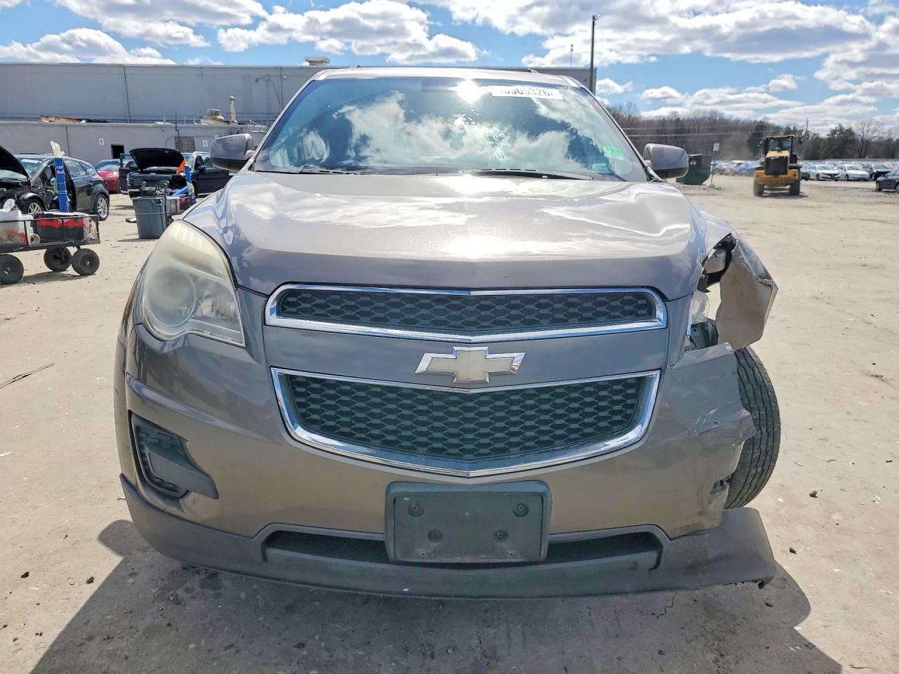 2011 Chevrolet Equinox Lt Gray vin: 2CNALDEC9B6453030