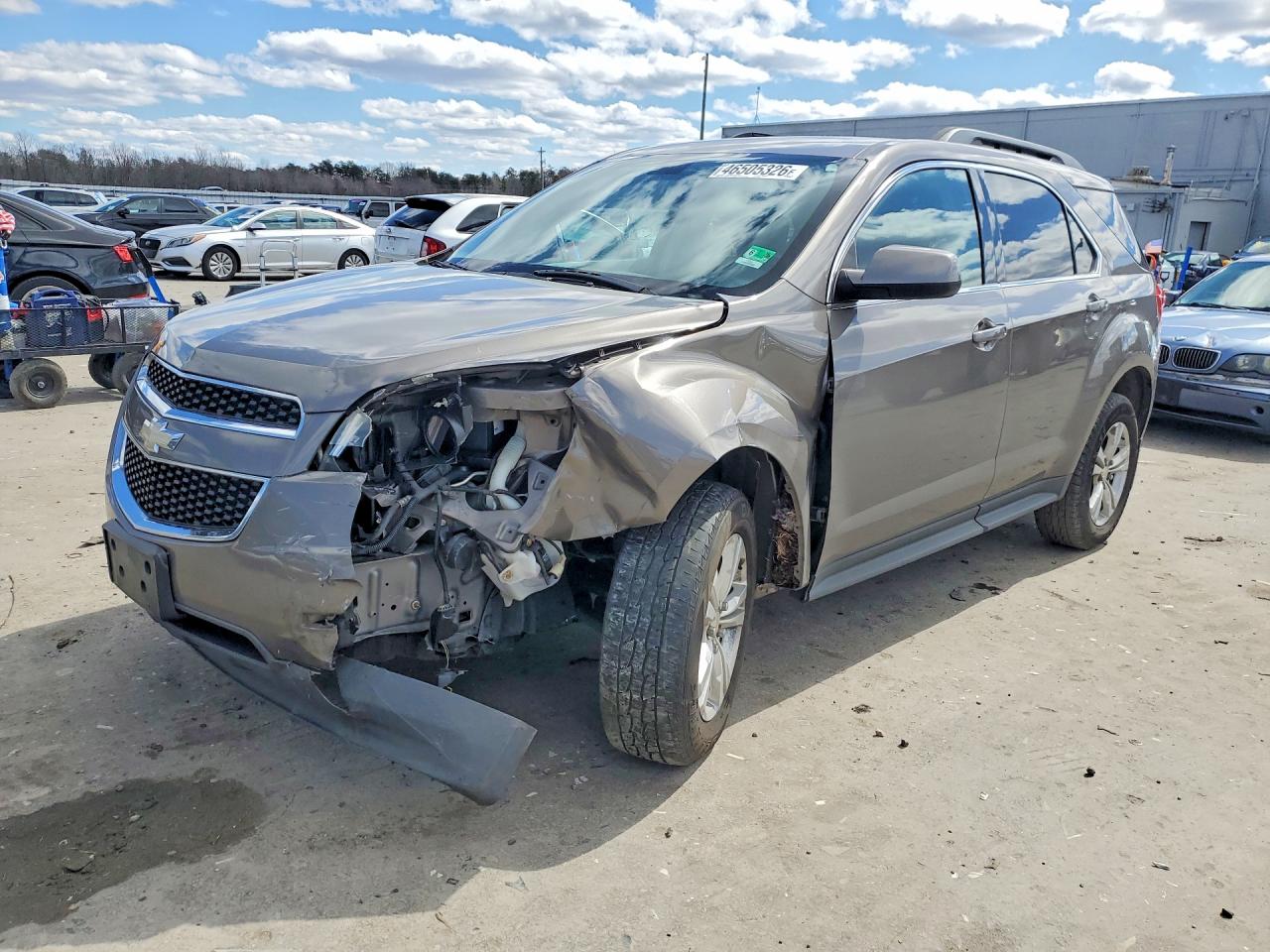 2011 Chevrolet Equinox Lt Gray vin: 2CNALDEC9B6453030