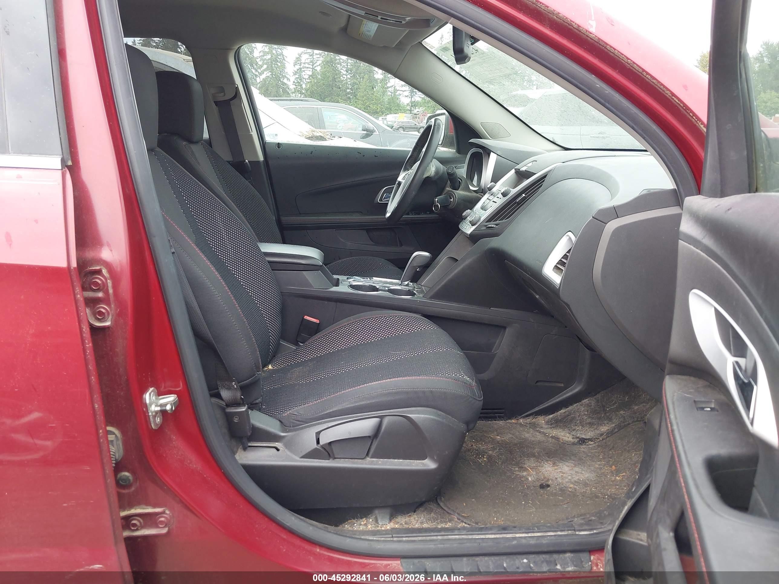 2011 Chevrolet Equinox 1lt Red vin: 2CNALDECXB6240152