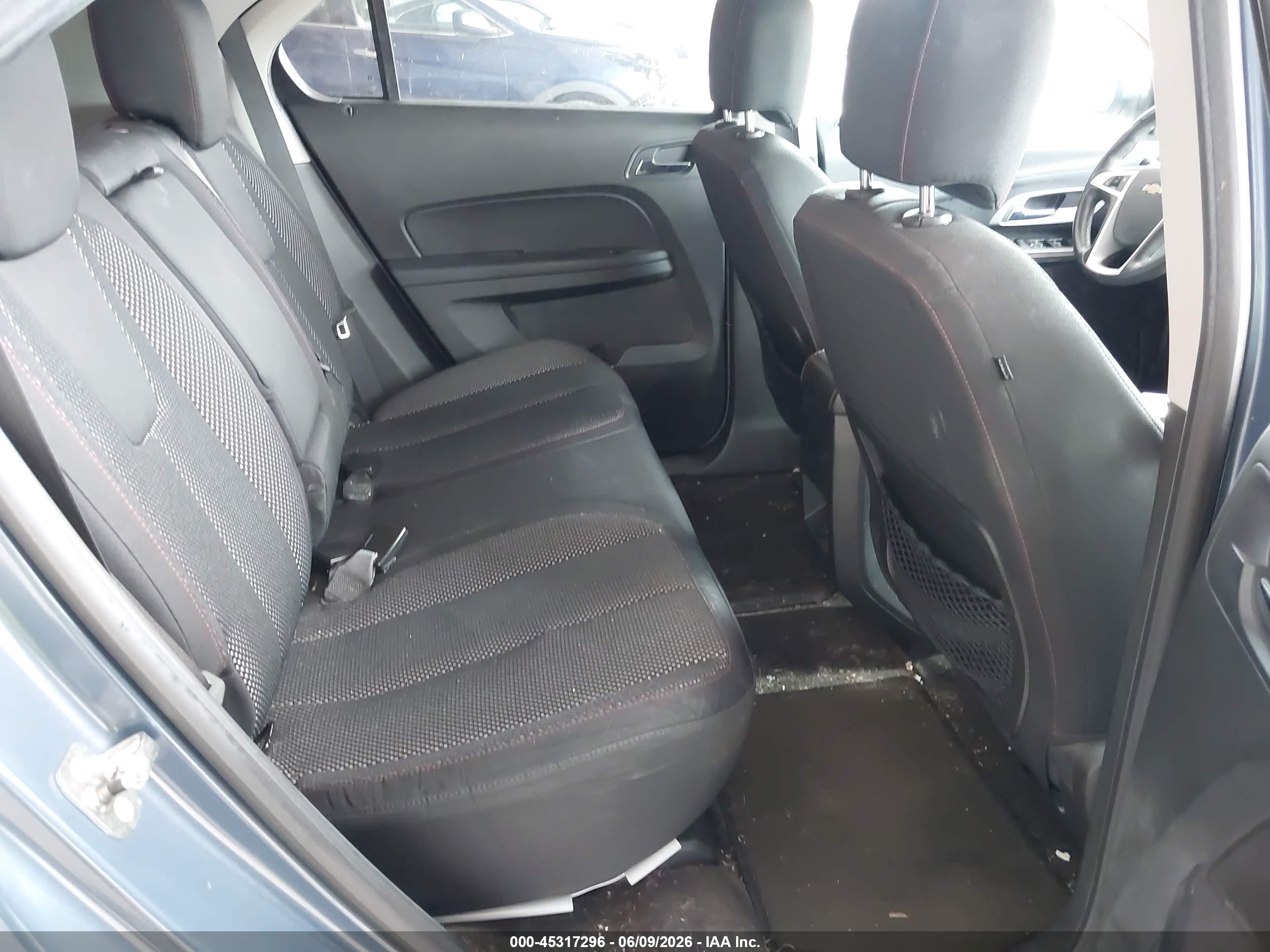 2011 Chevrolet Equinox 1lt Blue vin: 2CNALDECXB6297340