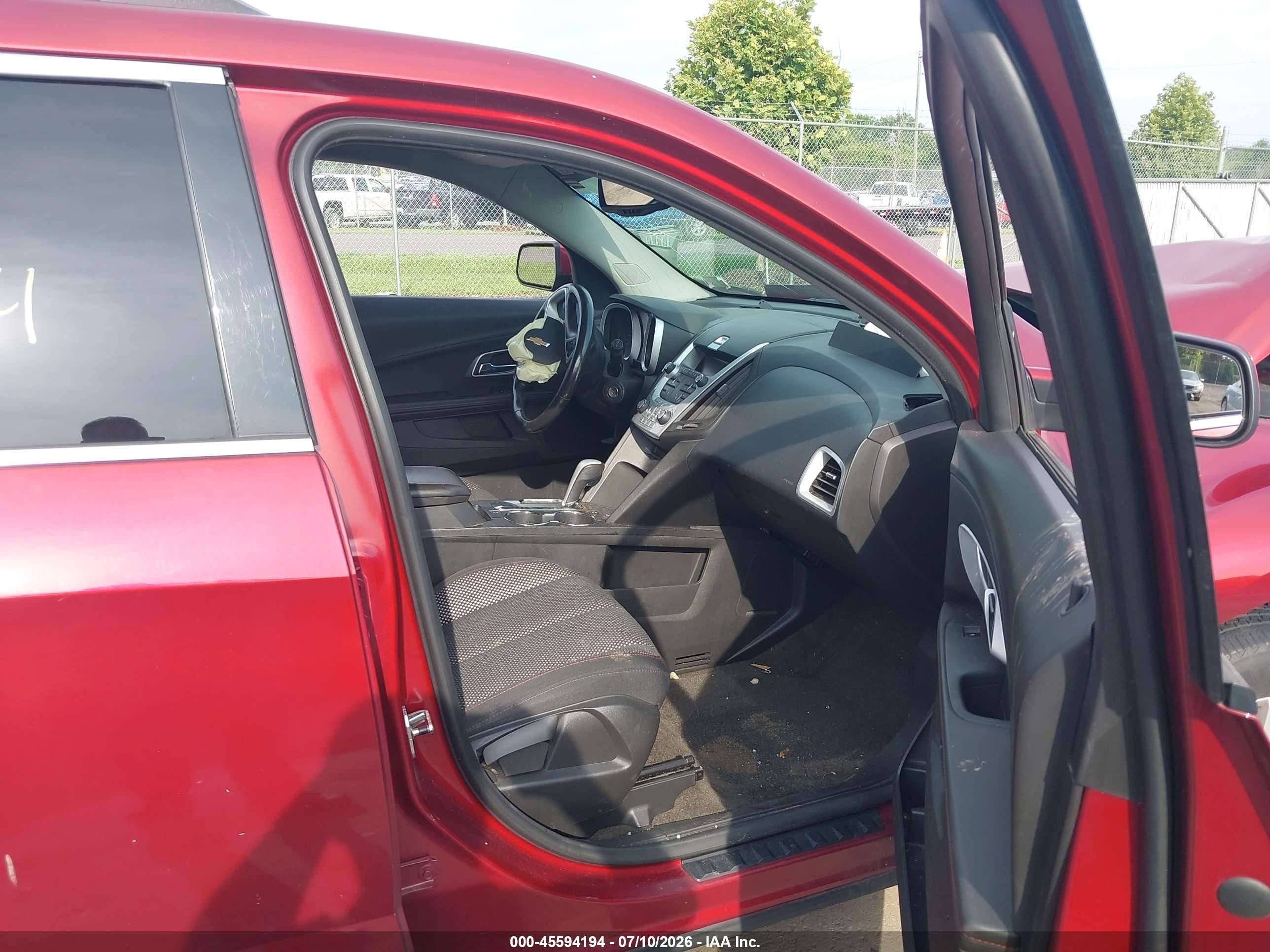 2011 Chevrolet Equinox Lt W/1lt Red vin: 2CNALDECXB6340347