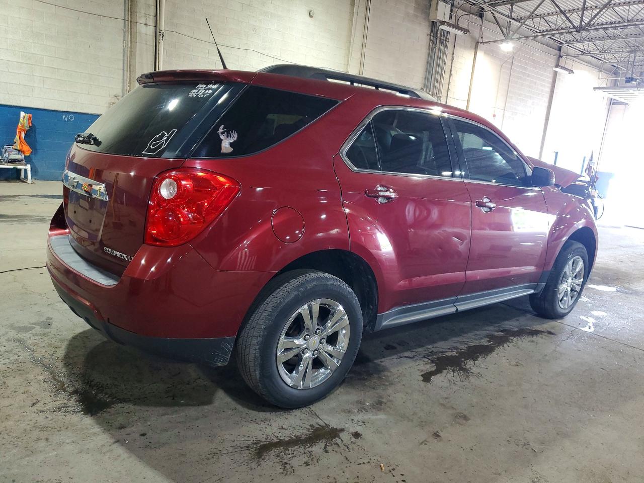 2011 Chevrolet Equinox Lt Red vin: 2CNALDECXB6353695