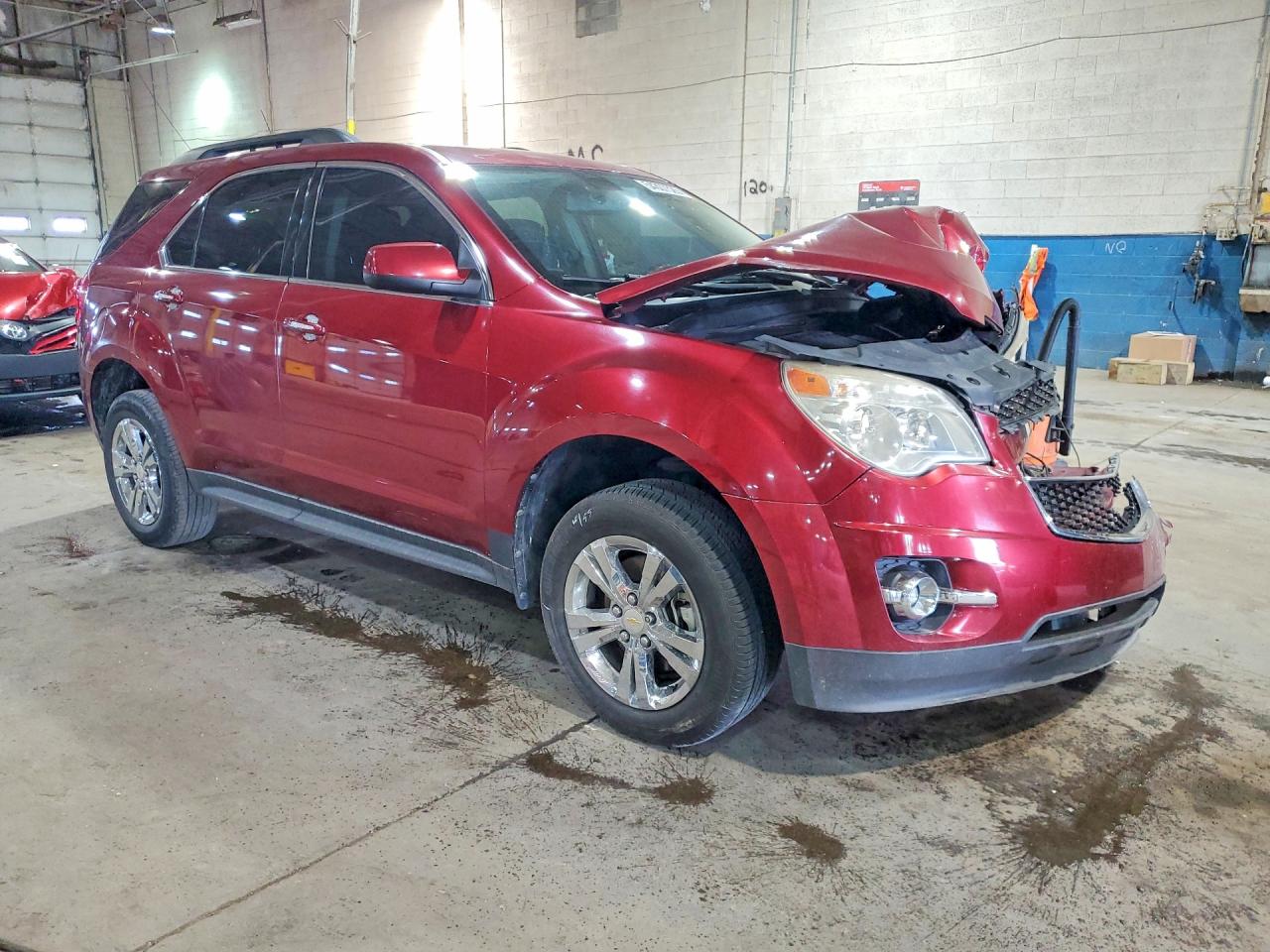 2011 Chevrolet Equinox Lt Red vin: 2CNALDECXB6353695