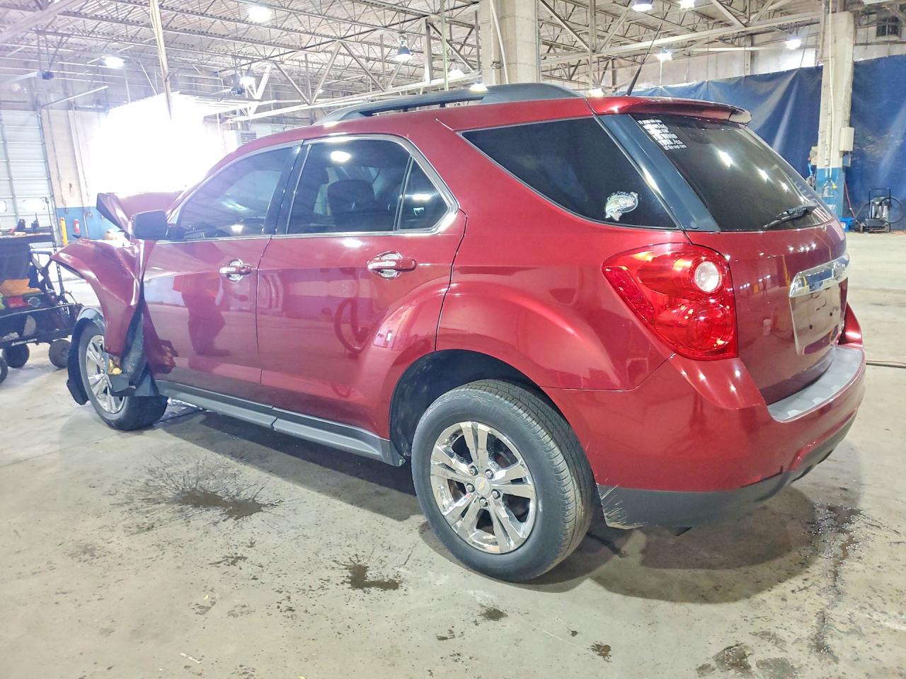 2011 Chevrolet Equinox Lt Red vin: 2CNALDECXB6353695