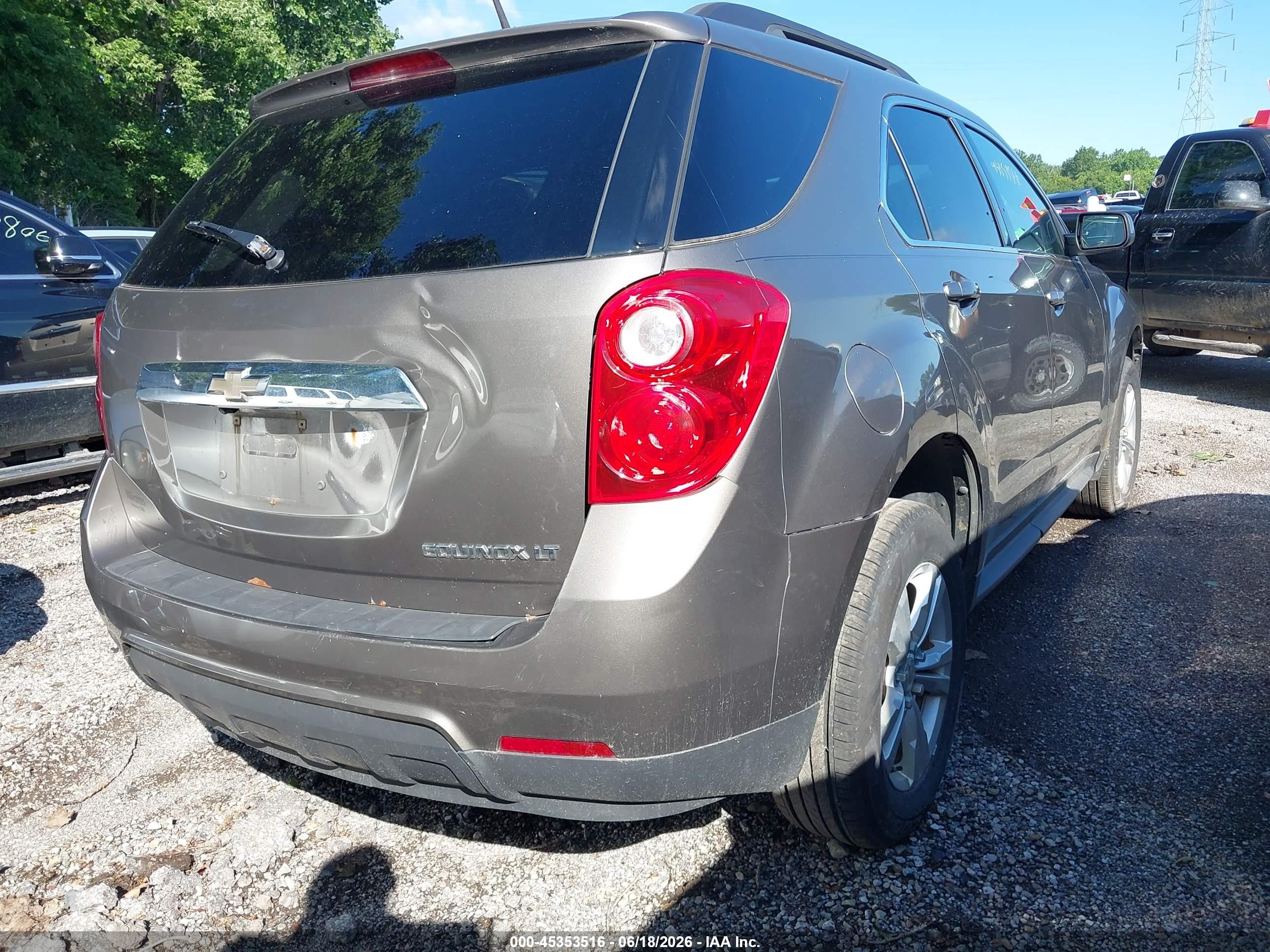 2011 Chevrolet Equinox 1lt Brown vin: 2CNALDECXB6378256