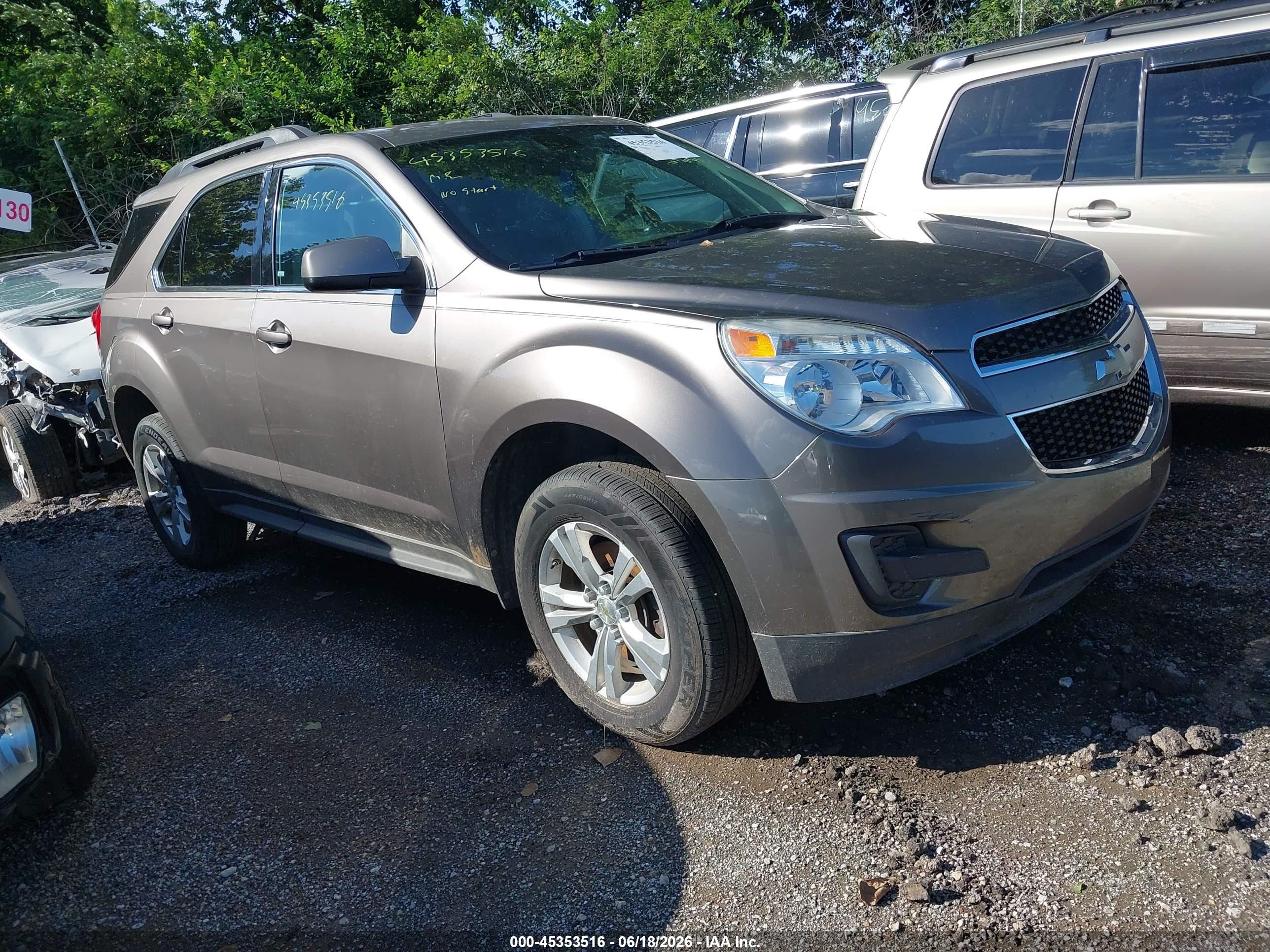 2011 Chevrolet Equinox 1lt Brown vin: 2CNALDECXB6378256