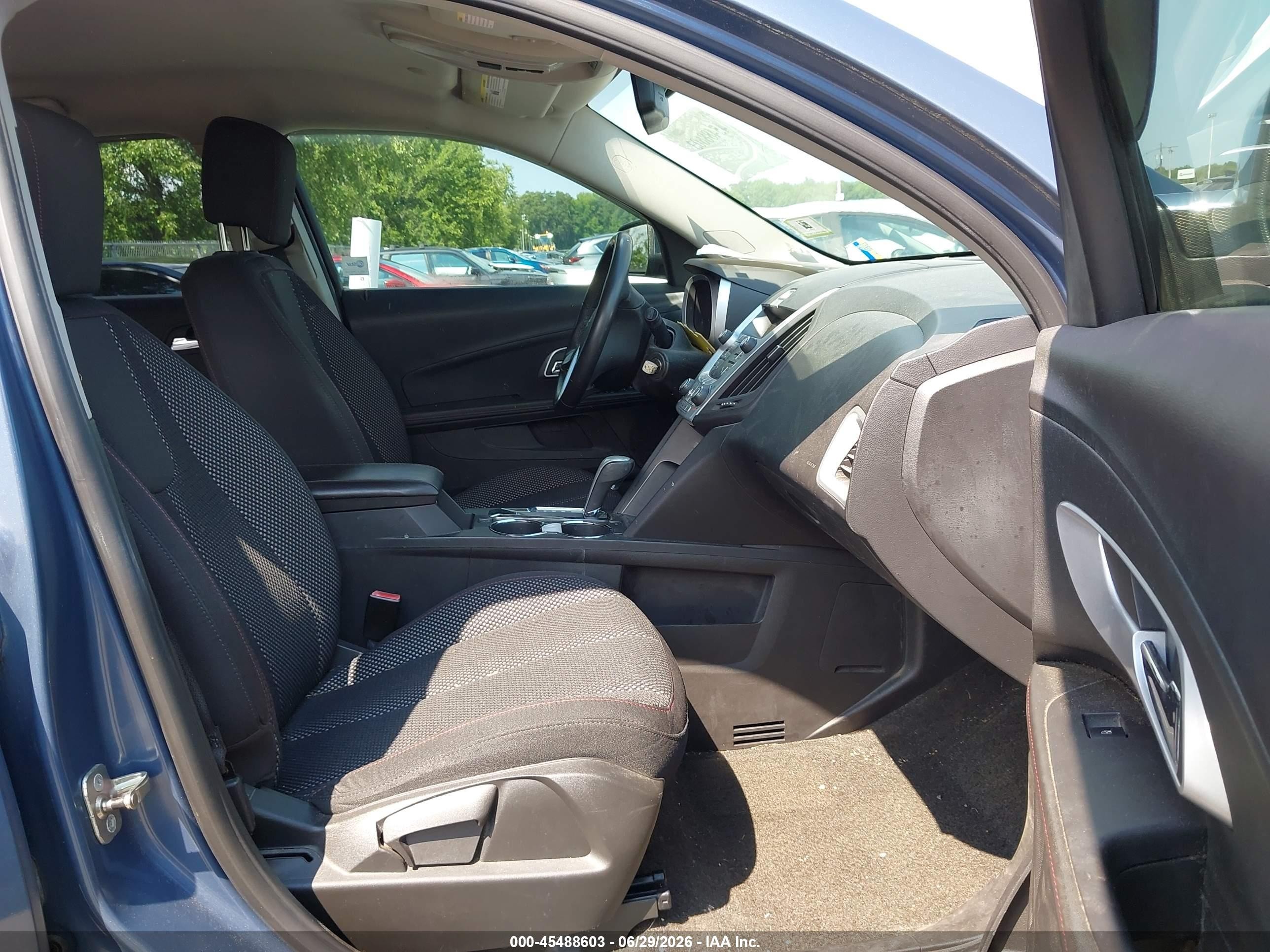 2011 Chevrolet Equinox Lt W/1lt Blue vin: 2CNALDECXB6450816