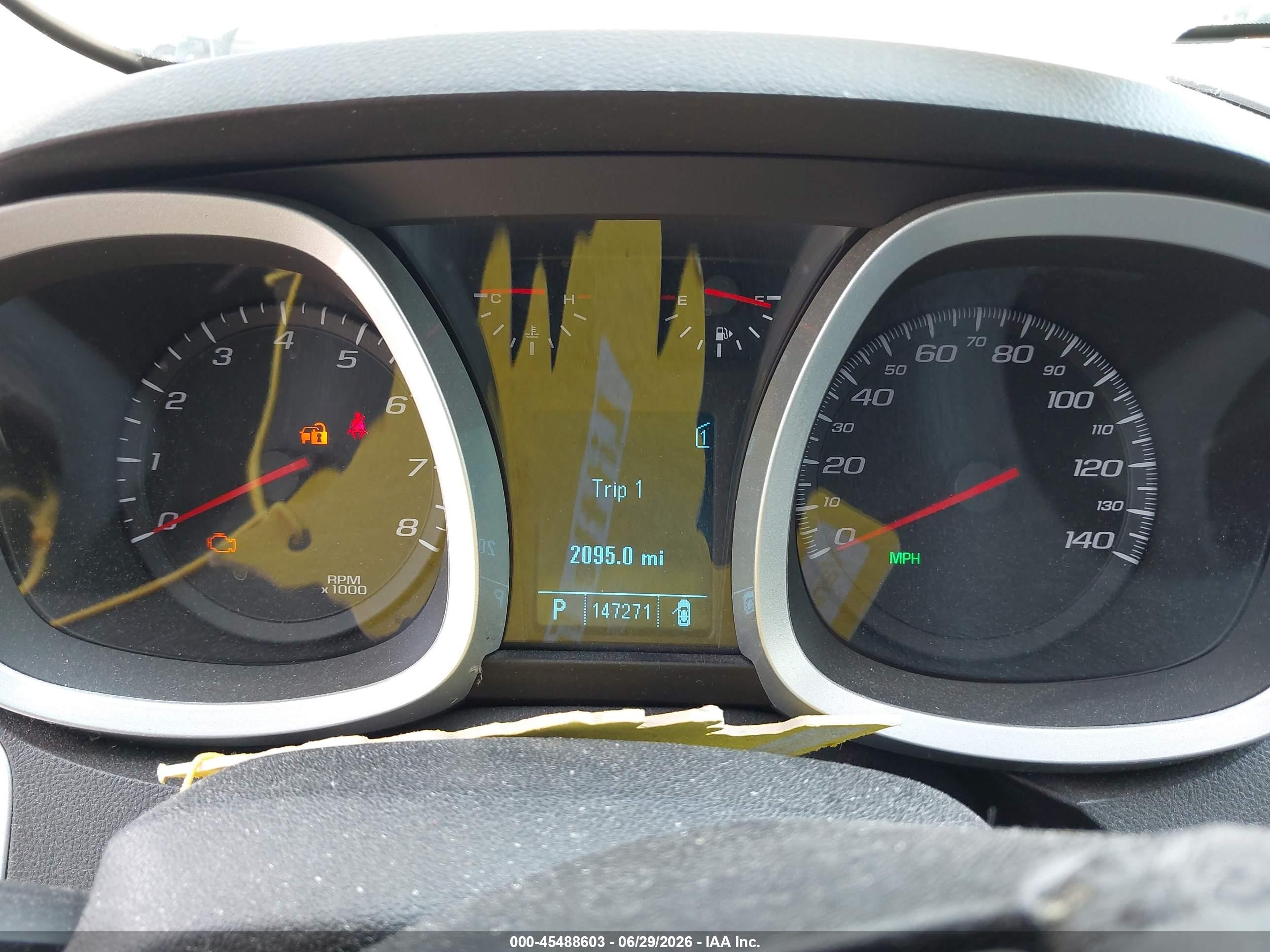 2011 Chevrolet Equinox Lt W/1lt Blue vin: 2CNALDECXB6450816