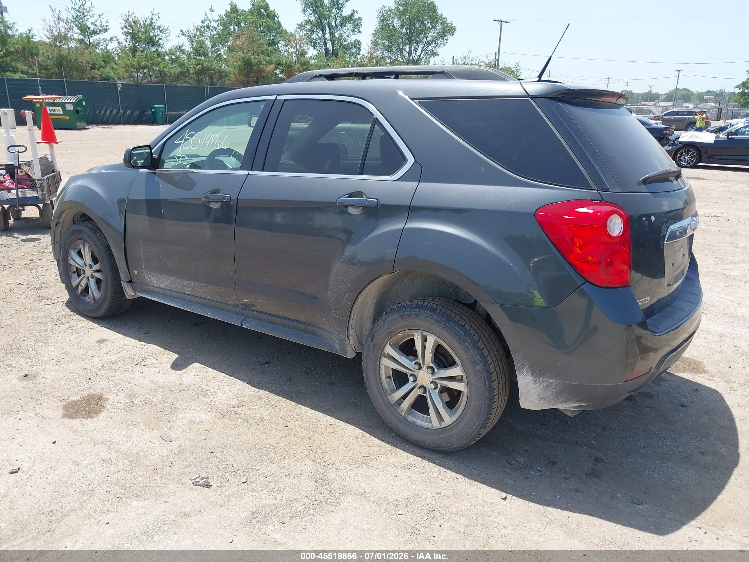 2010 Chevrolet Equinox Lt Gray vin: 2CNALDEW0A6220145