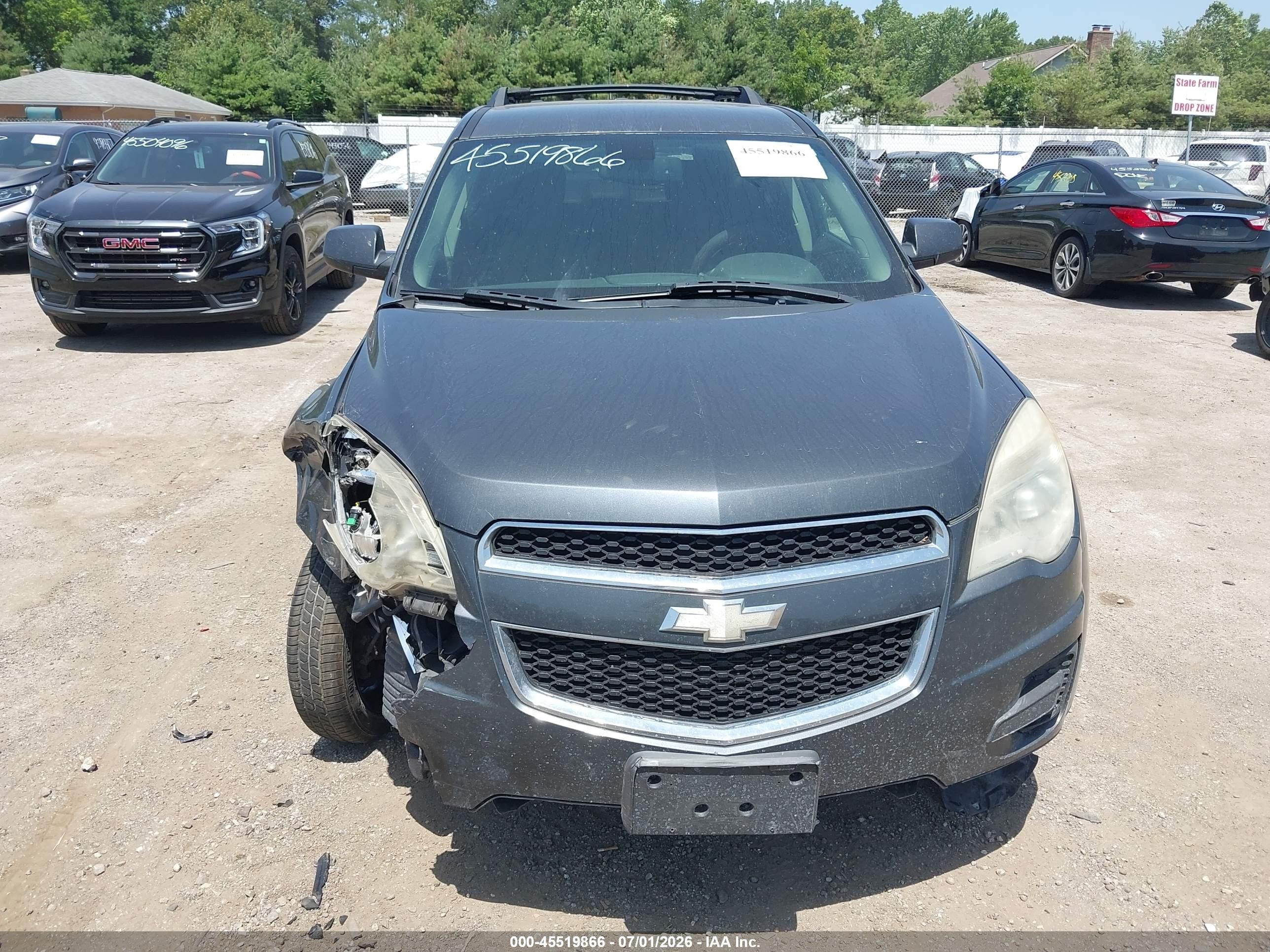 2010 Chevrolet Equinox Lt Gray vin: 2CNALDEW0A6220145
