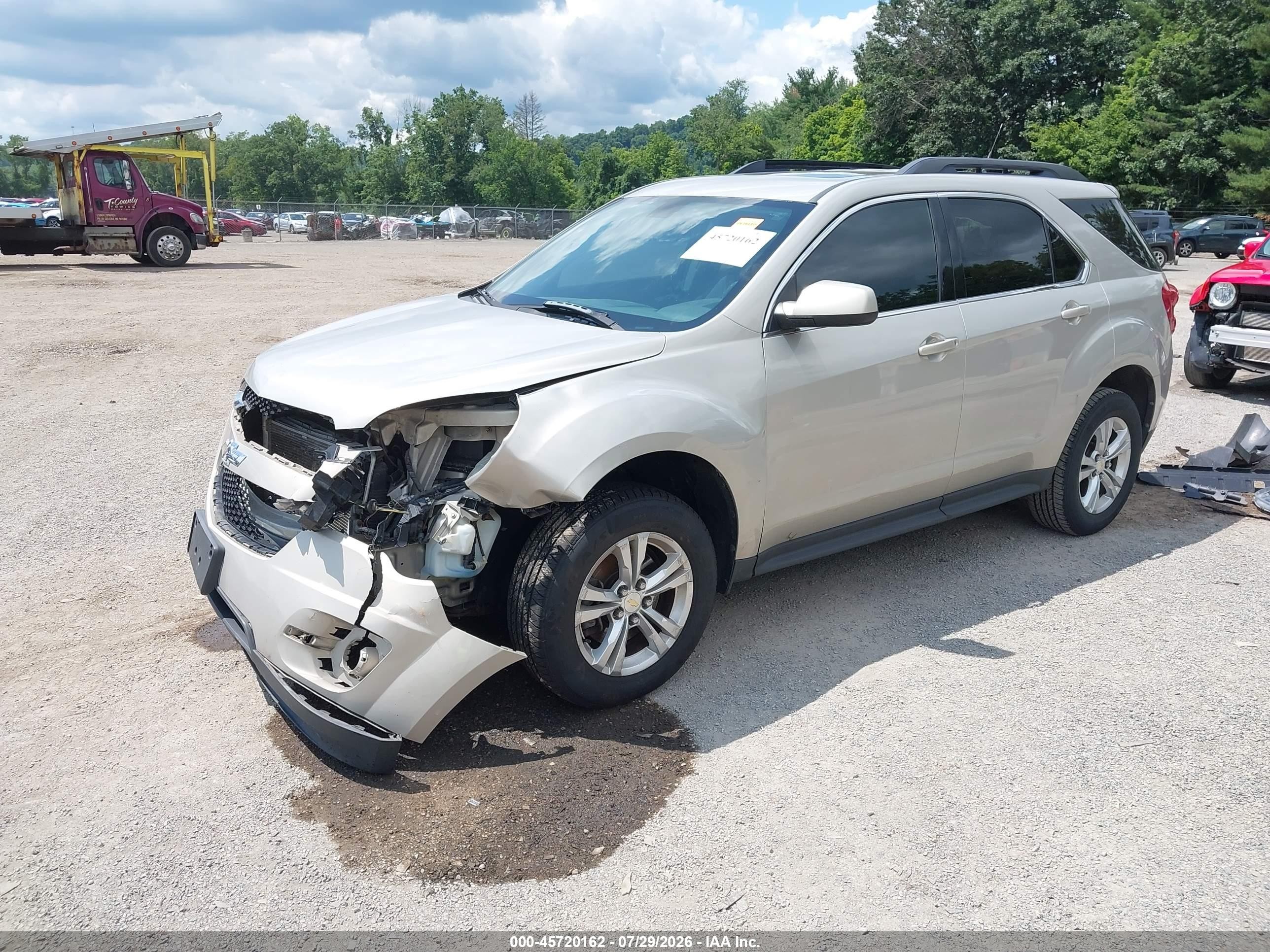 2010 Chevrolet Equinox Lt Бежевый vin: 2CNALDEW0A6396239
