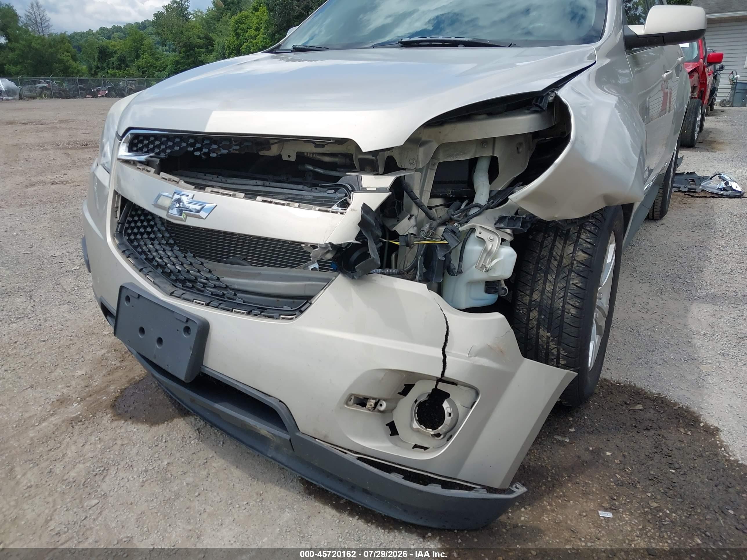 2010 Chevrolet Equinox Lt Бежевый vin: 2CNALDEW0A6396239
