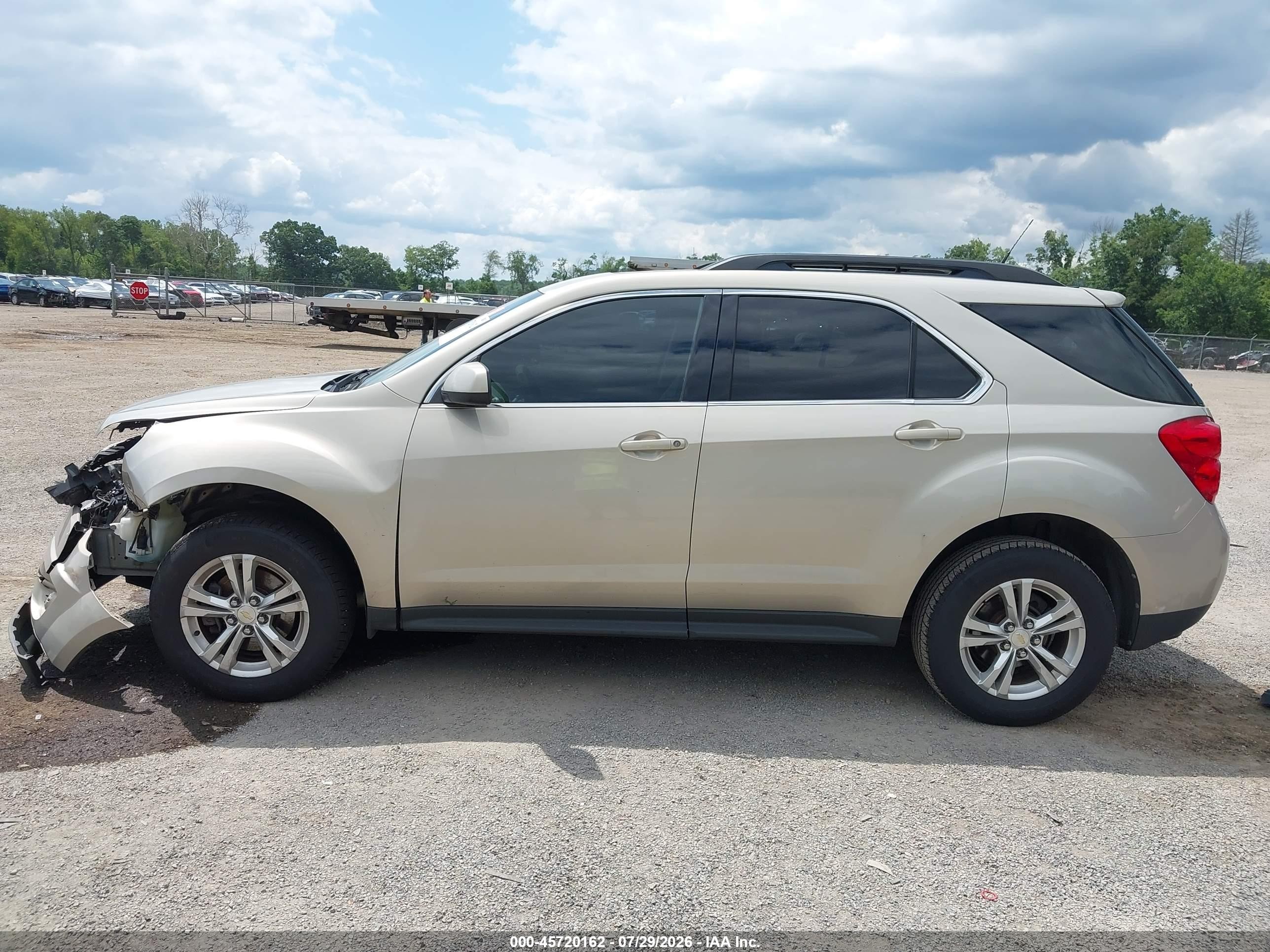 2010 Chevrolet Equinox Lt Бежевый vin: 2CNALDEW0A6396239