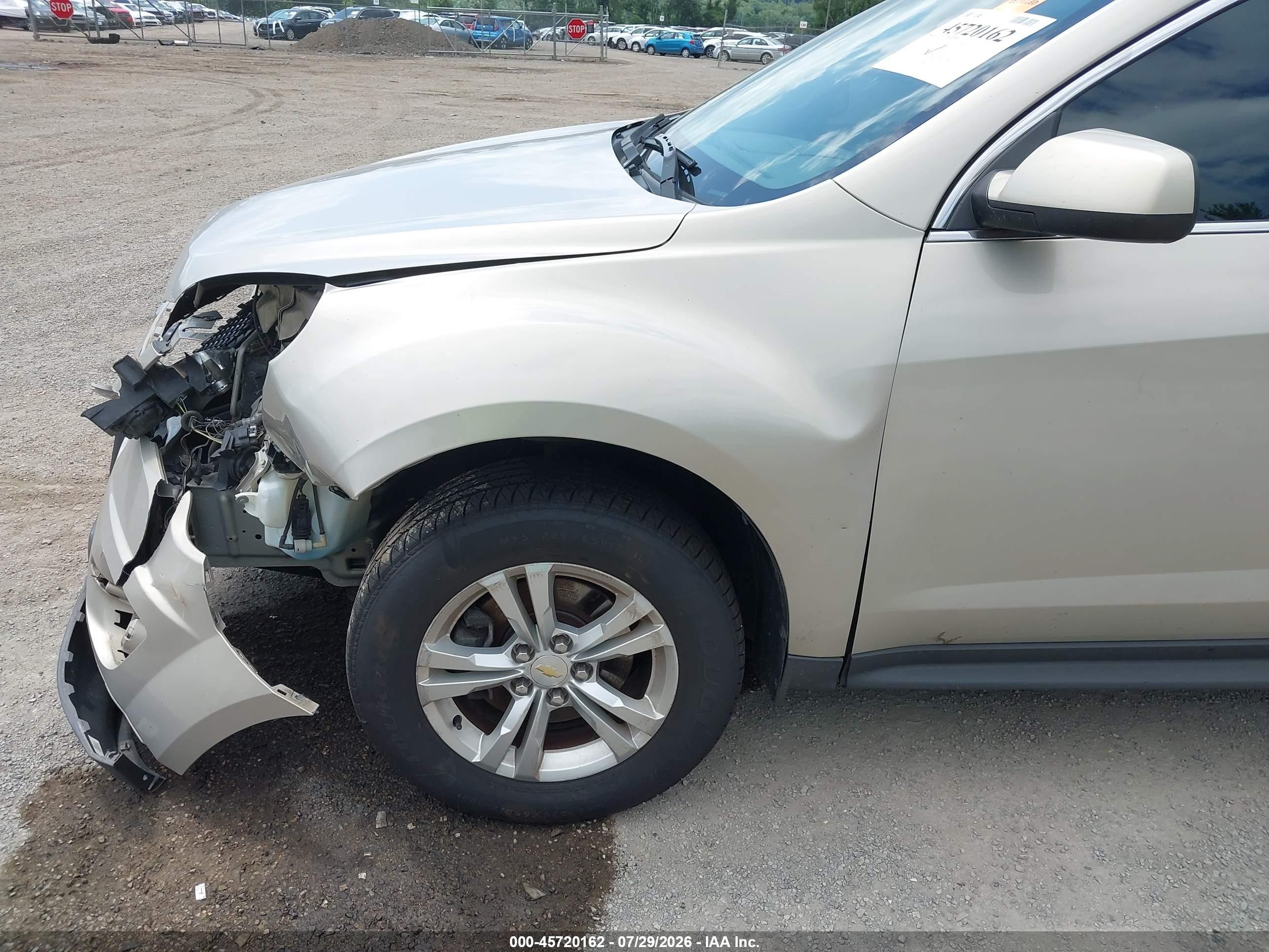 2010 Chevrolet Equinox Lt Бежевый vin: 2CNALDEW0A6396239