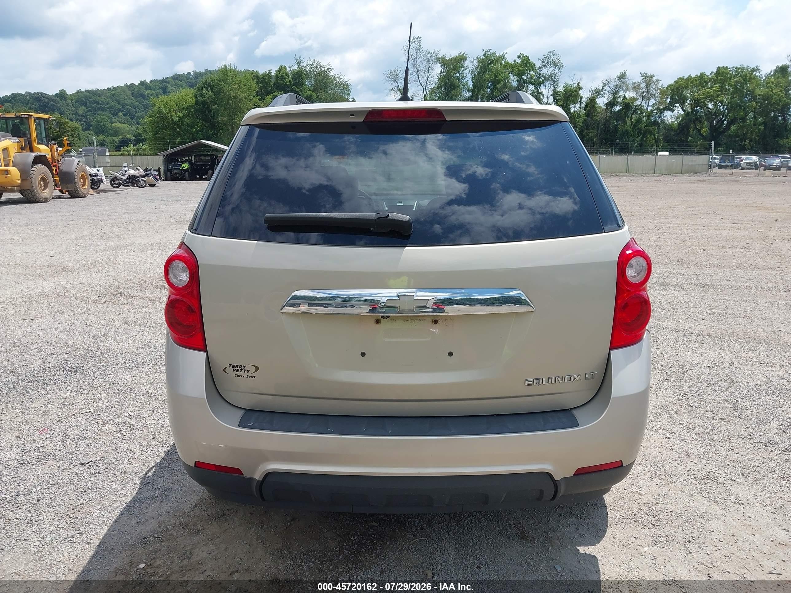 2010 Chevrolet Equinox Lt Бежевый vin: 2CNALDEW0A6396239